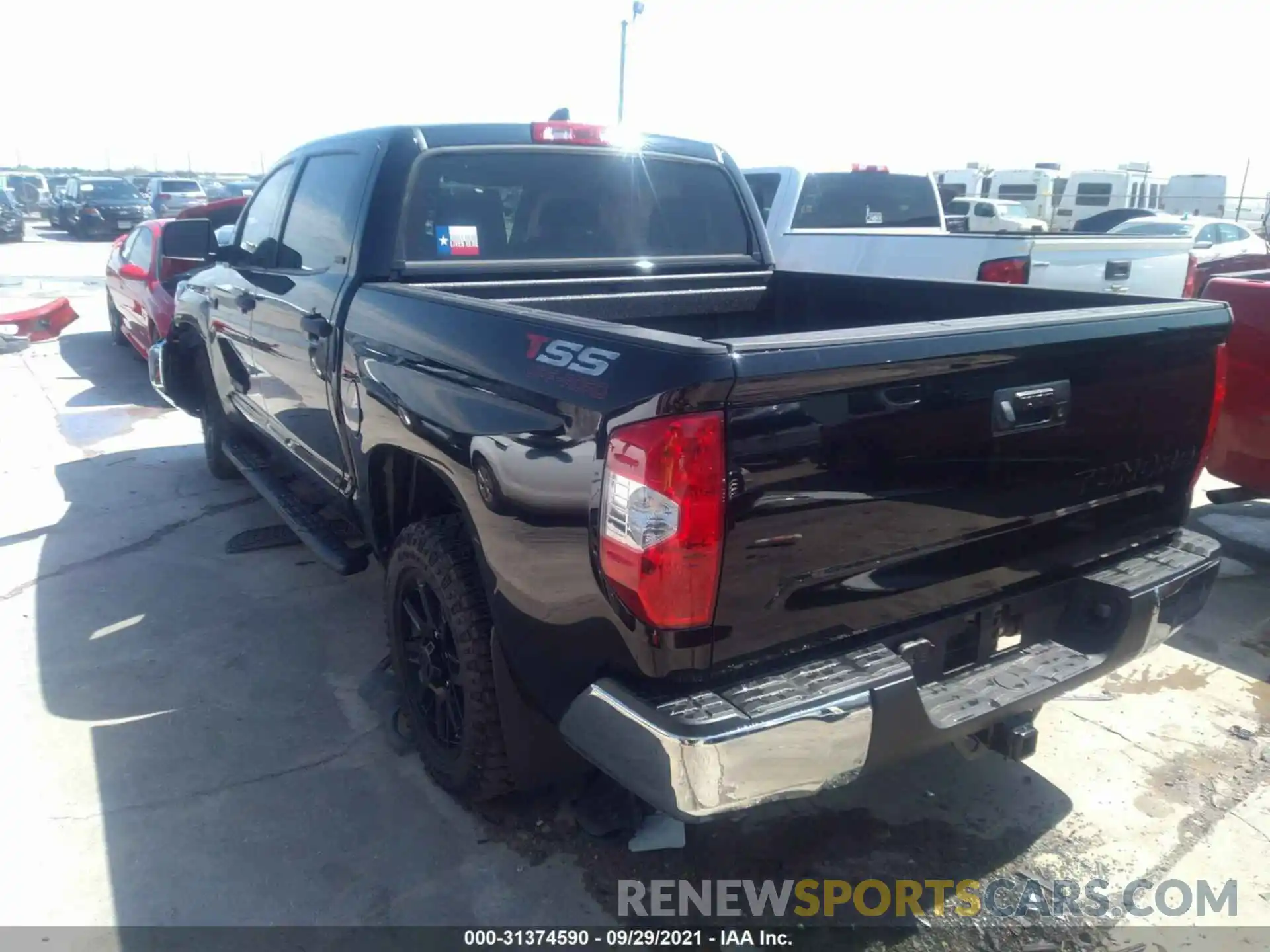 3 Photograph of a damaged car 5TFEY5F17MX293713 TOYOTA TUNDRA 2WD 2021