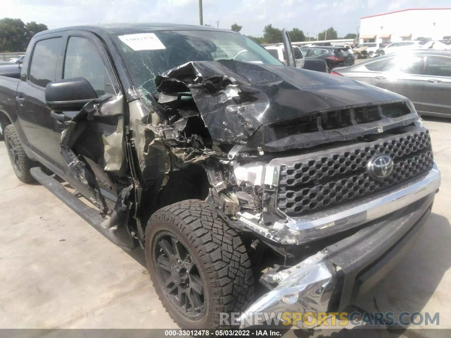 6 Photograph of a damaged car 5TFEY5F17MX299060 TOYOTA TUNDRA 2WD 2021