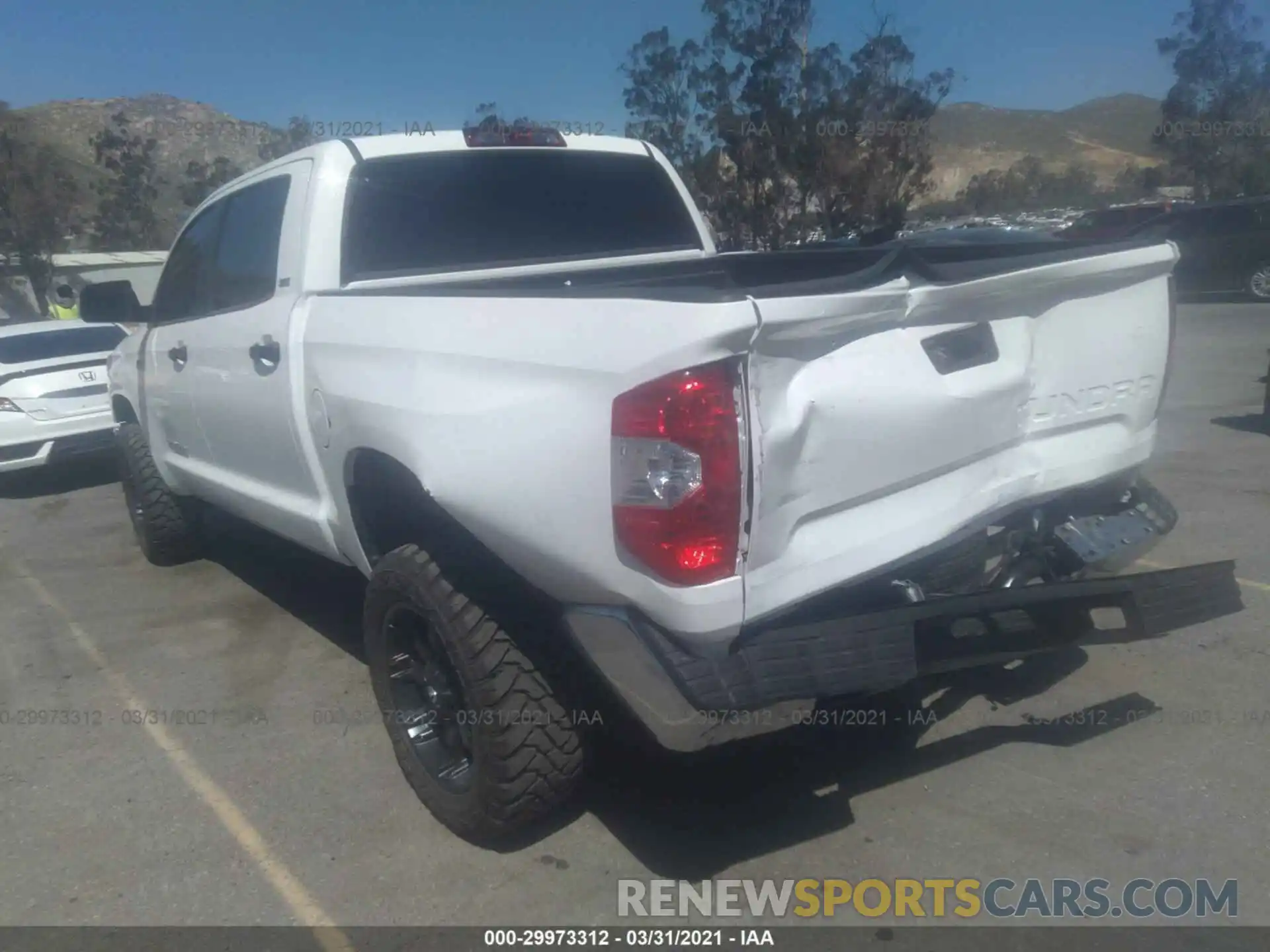 3 Photograph of a damaged car 5TFEY5F18MX275706 TOYOTA TUNDRA 2WD 2021