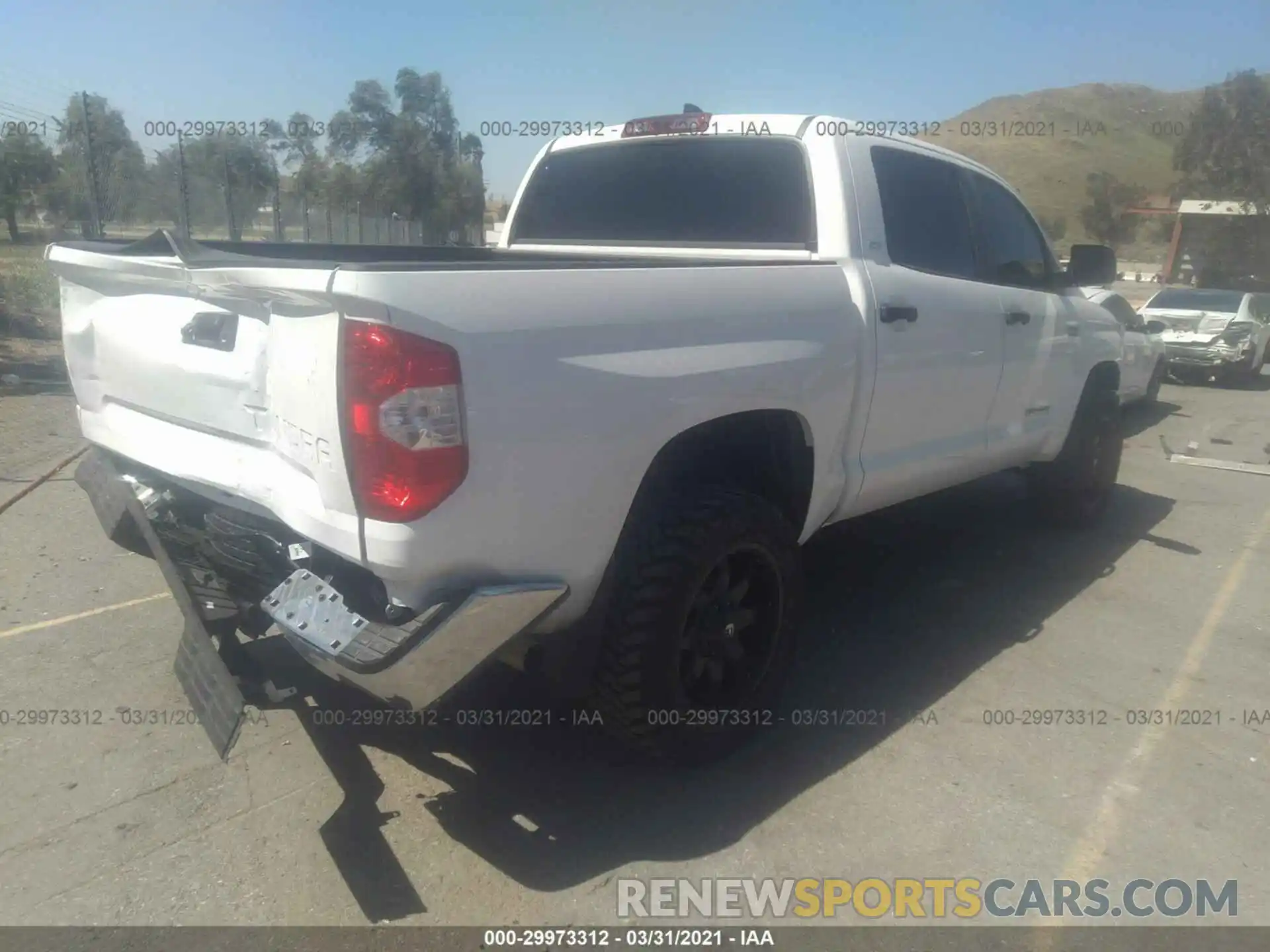 4 Photograph of a damaged car 5TFEY5F18MX275706 TOYOTA TUNDRA 2WD 2021