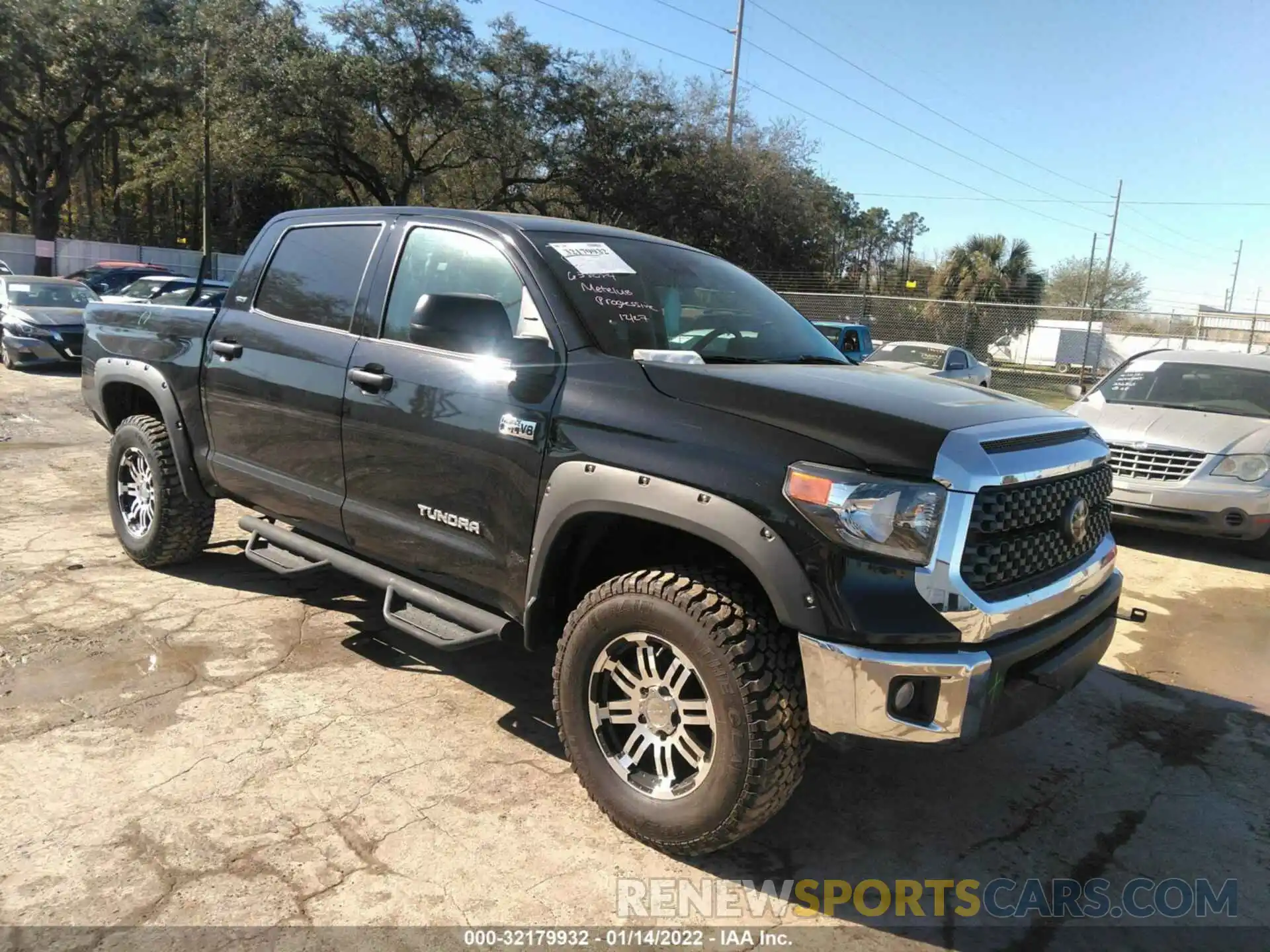 1 Photograph of a damaged car 5TFEY5F18MX278038 TOYOTA TUNDRA 2WD 2021