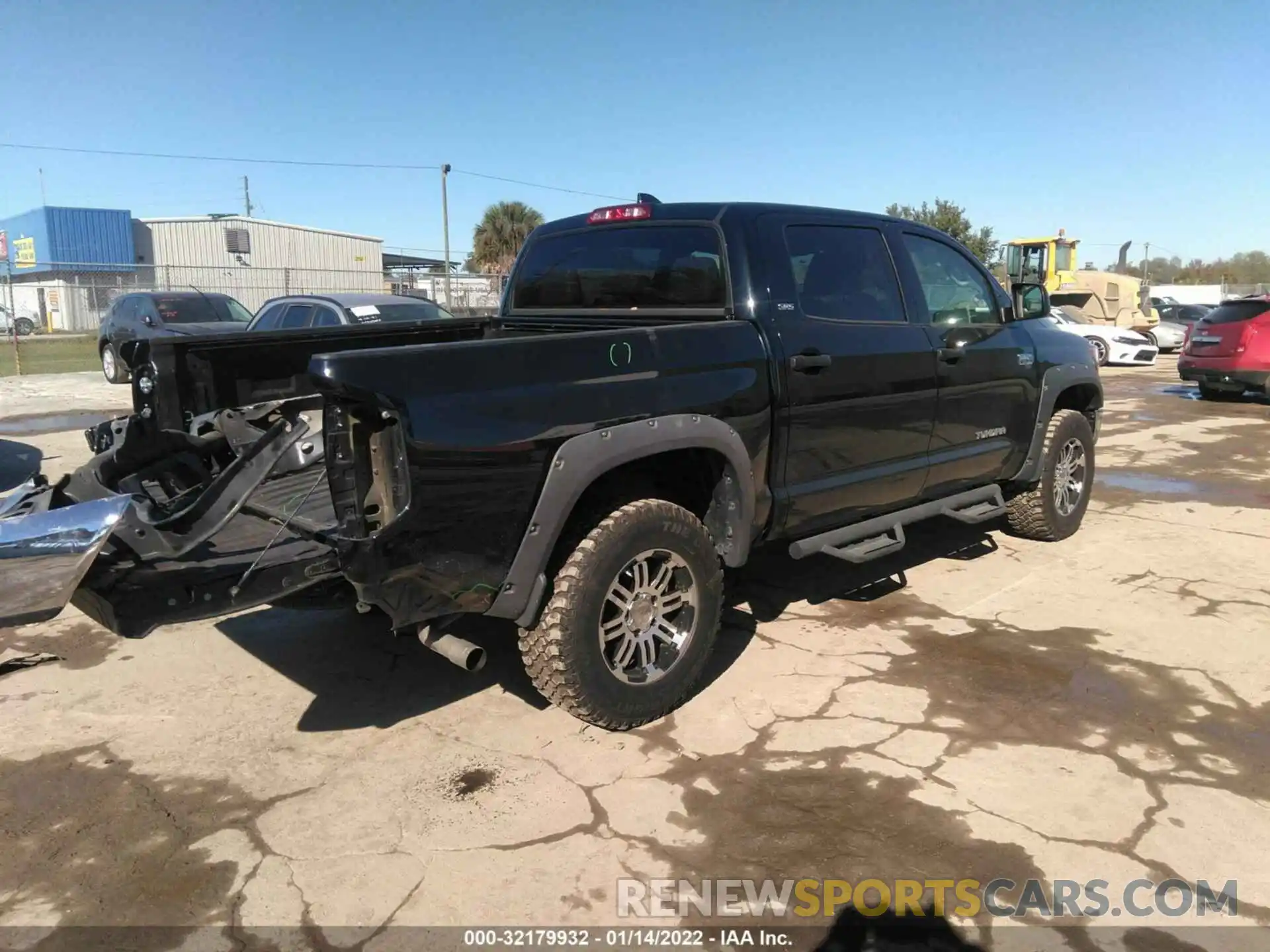 4 Photograph of a damaged car 5TFEY5F18MX278038 TOYOTA TUNDRA 2WD 2021