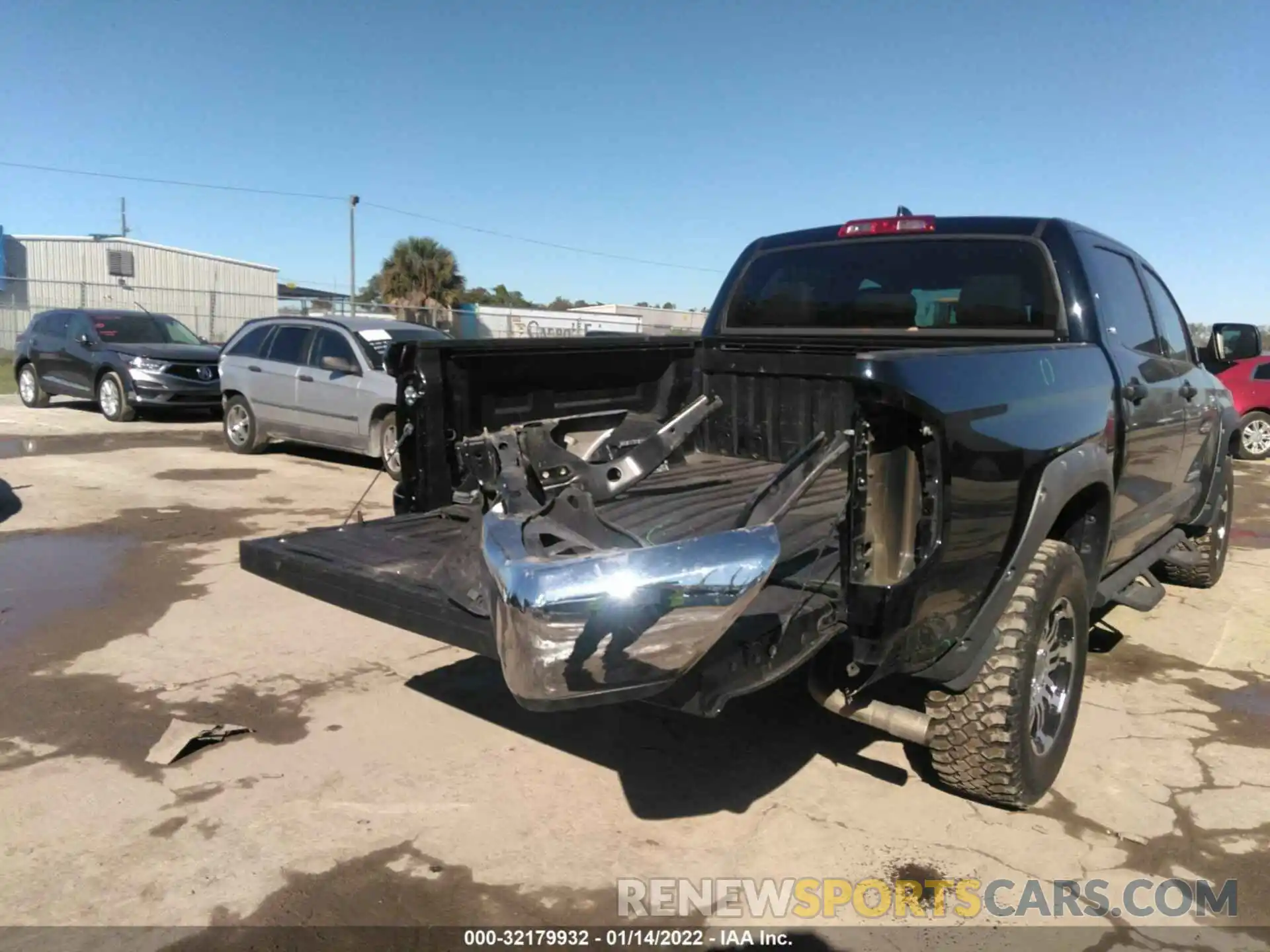 6 Photograph of a damaged car 5TFEY5F18MX278038 TOYOTA TUNDRA 2WD 2021