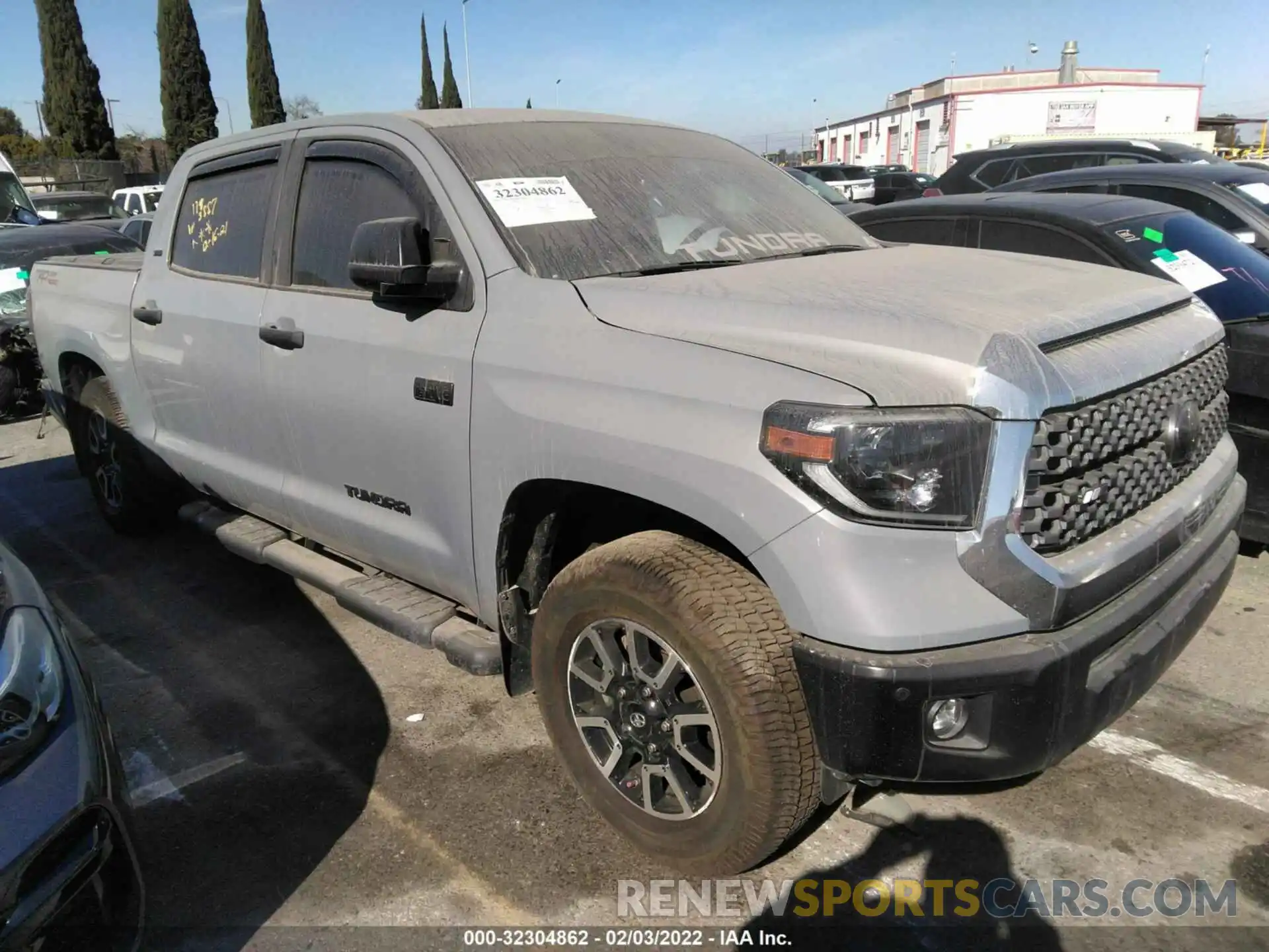 1 Photograph of a damaged car 5TFEY5F18MX280680 TOYOTA TUNDRA 2WD 2021