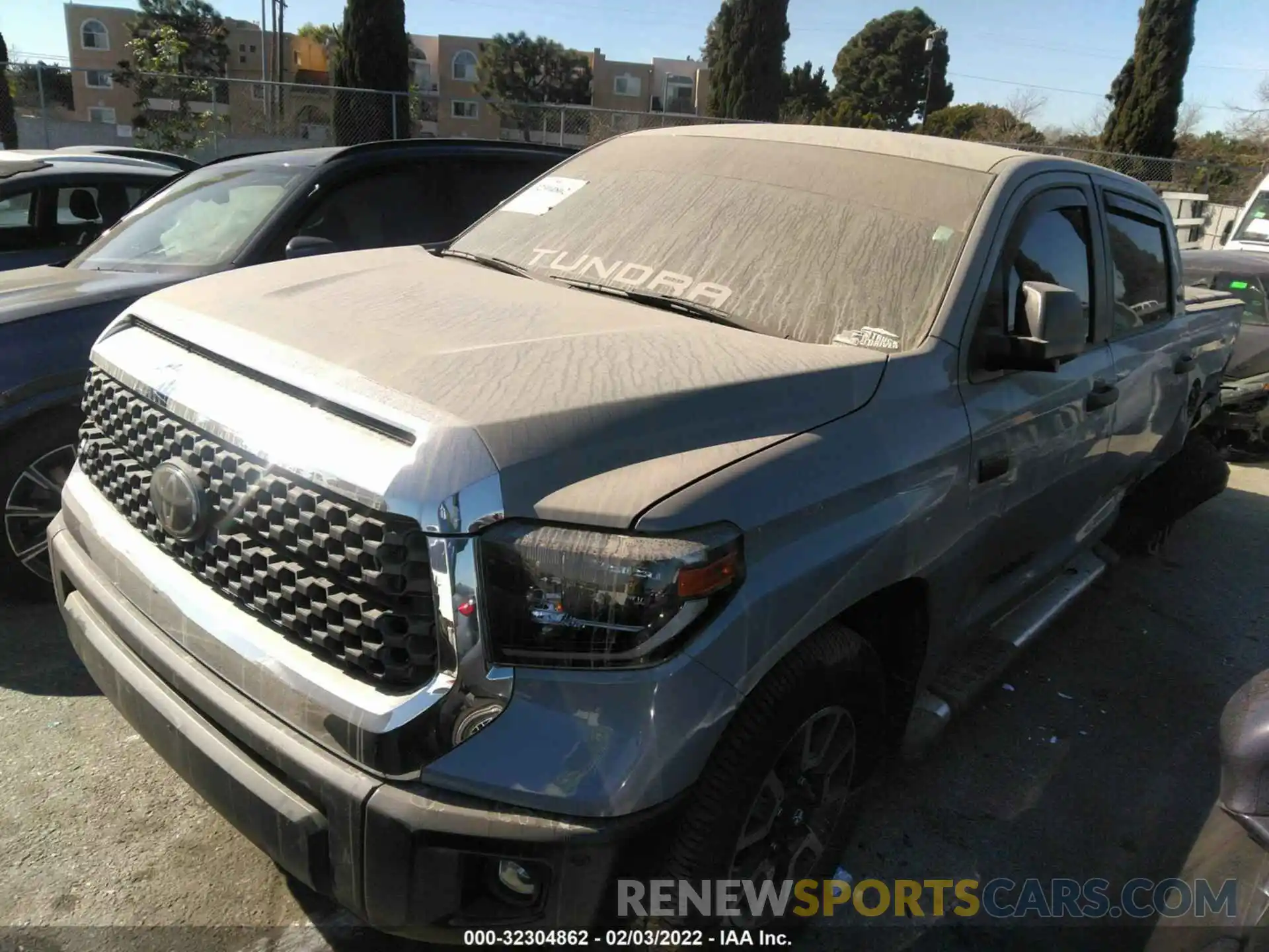 2 Photograph of a damaged car 5TFEY5F18MX280680 TOYOTA TUNDRA 2WD 2021