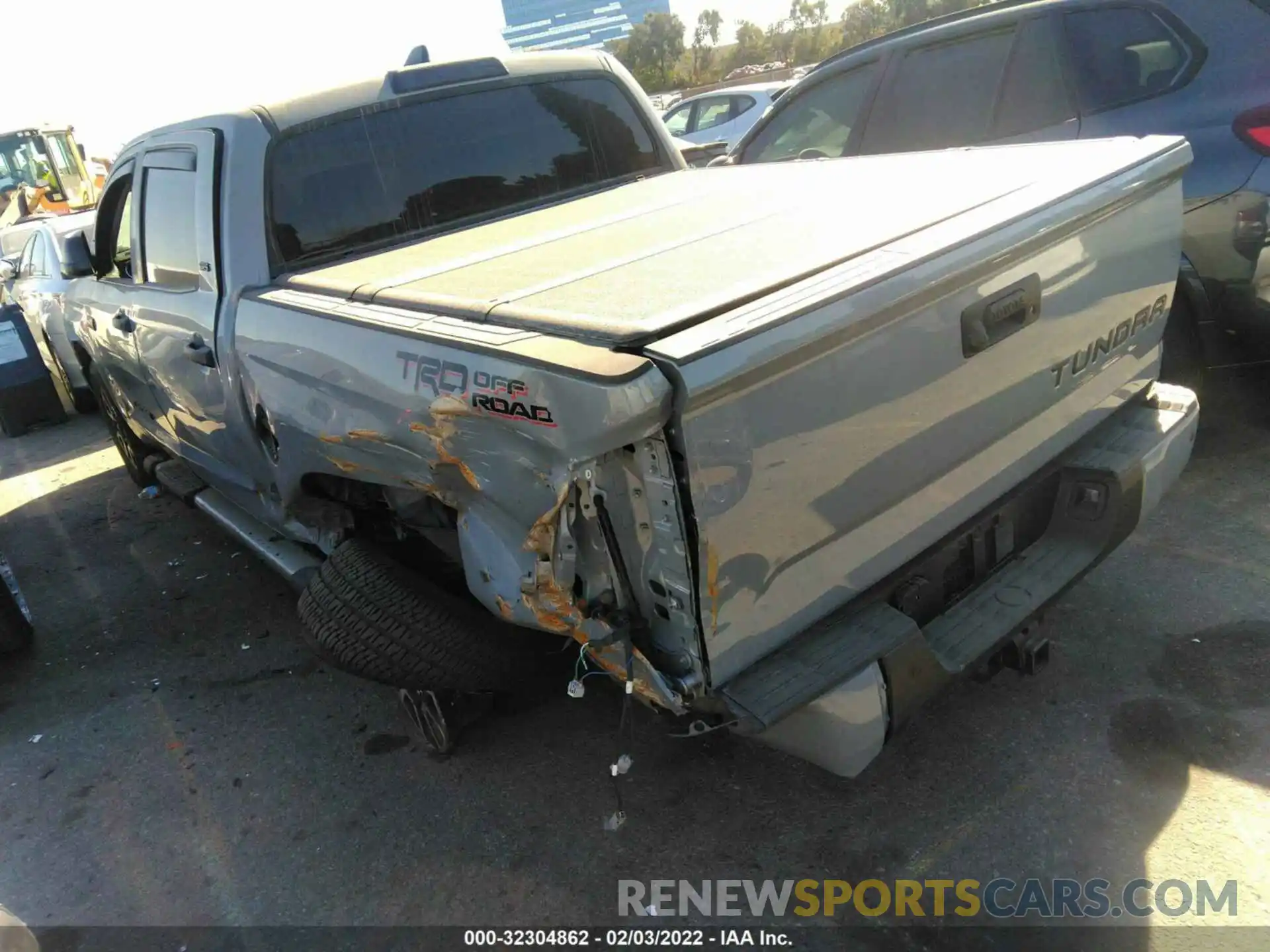 3 Photograph of a damaged car 5TFEY5F18MX280680 TOYOTA TUNDRA 2WD 2021