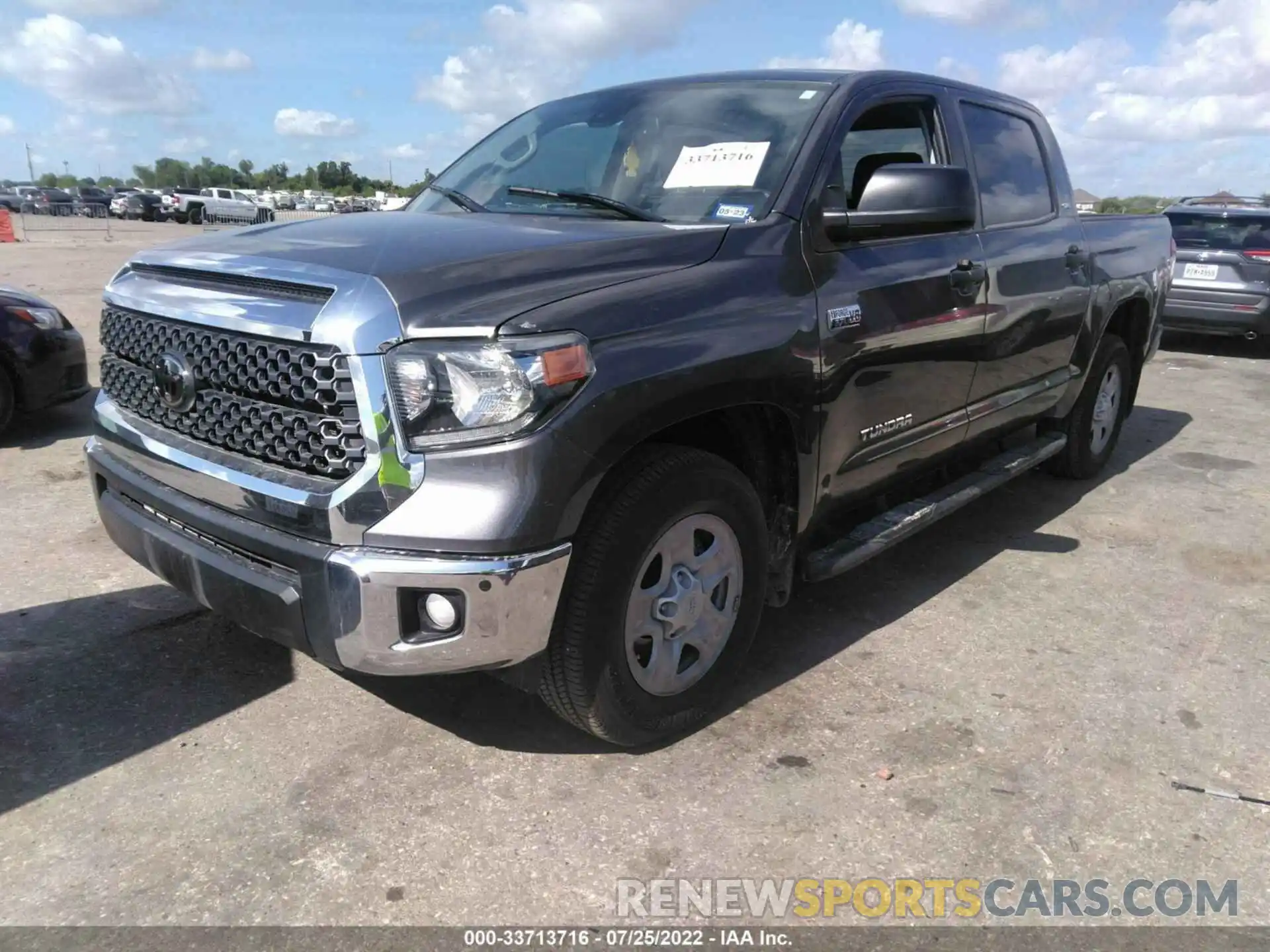 2 Photograph of a damaged car 5TFEY5F18MX287791 TOYOTA TUNDRA 2WD 2021