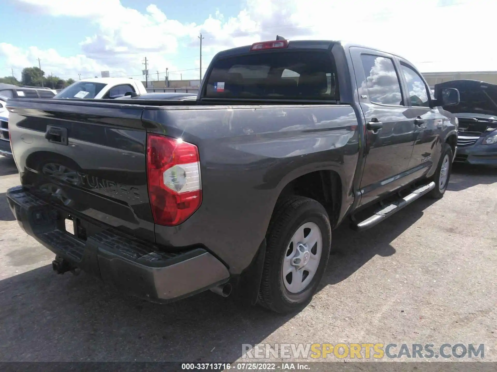 4 Photograph of a damaged car 5TFEY5F18MX287791 TOYOTA TUNDRA 2WD 2021