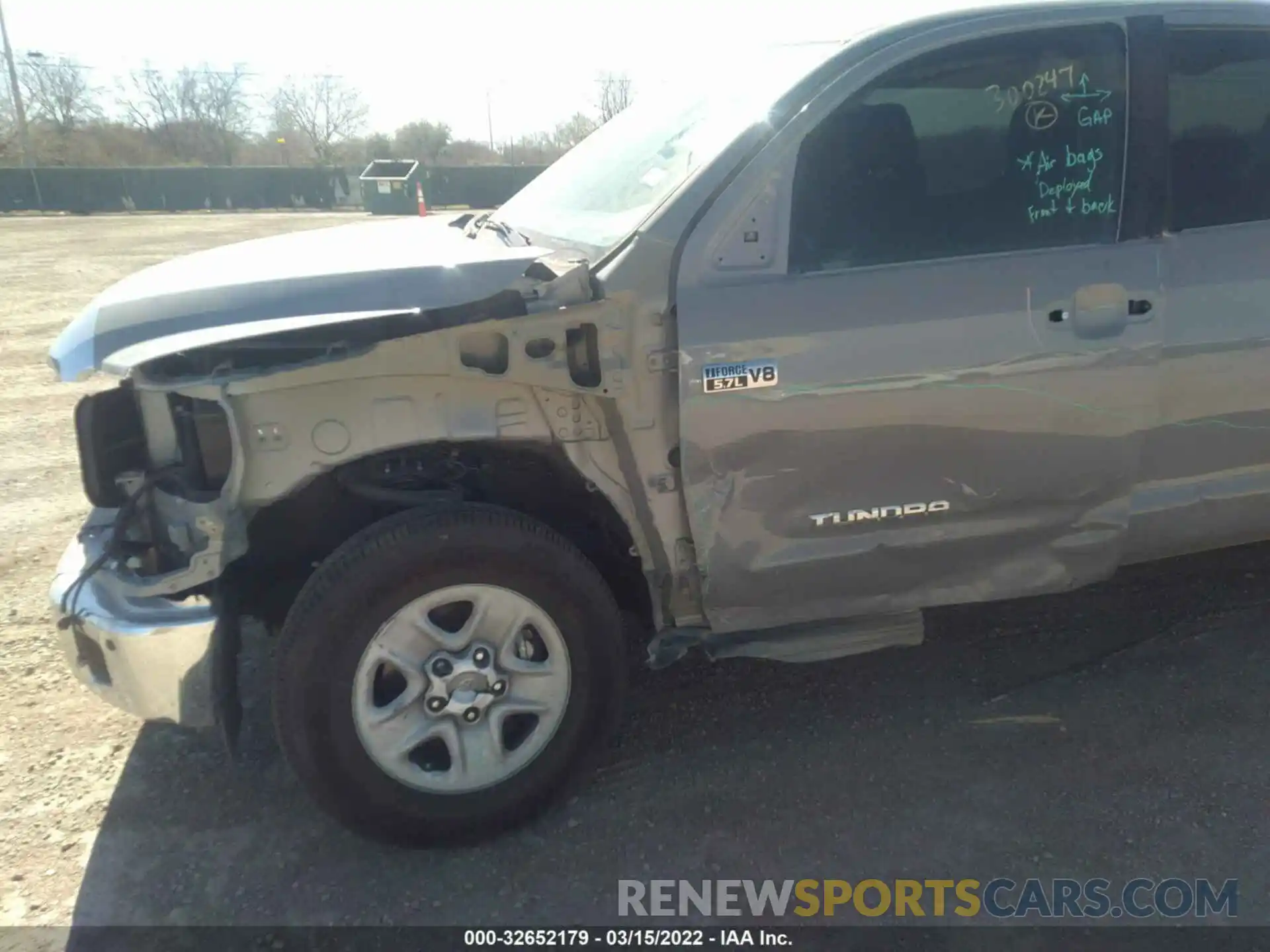 6 Photograph of a damaged car 5TFEY5F18MX300247 TOYOTA TUNDRA 2WD 2021