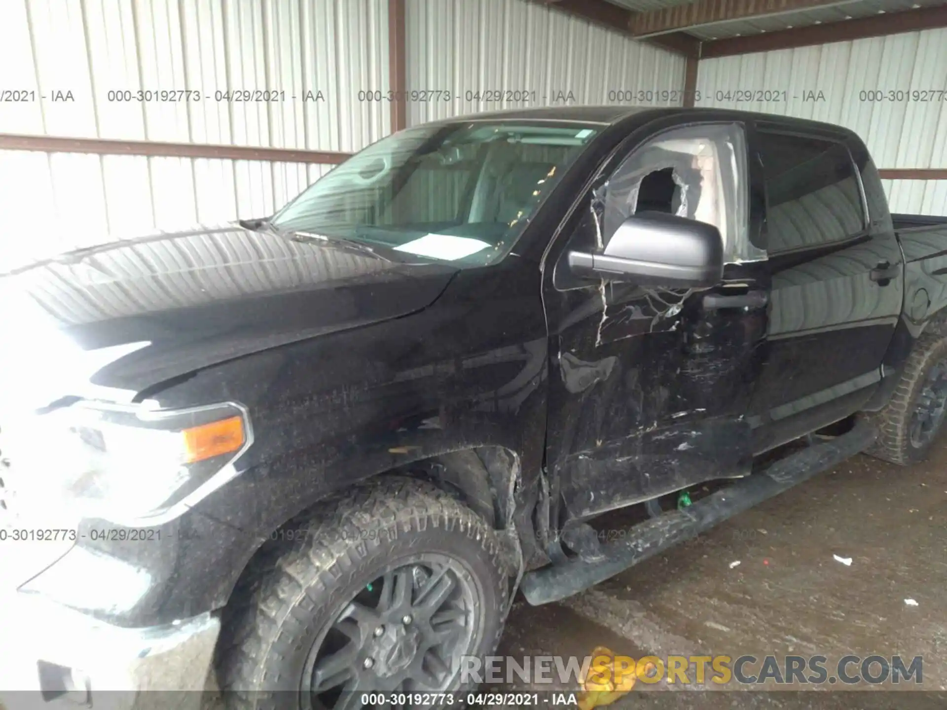 6 Photograph of a damaged car 5TFEY5F19MX275729 TOYOTA TUNDRA 2WD 2021