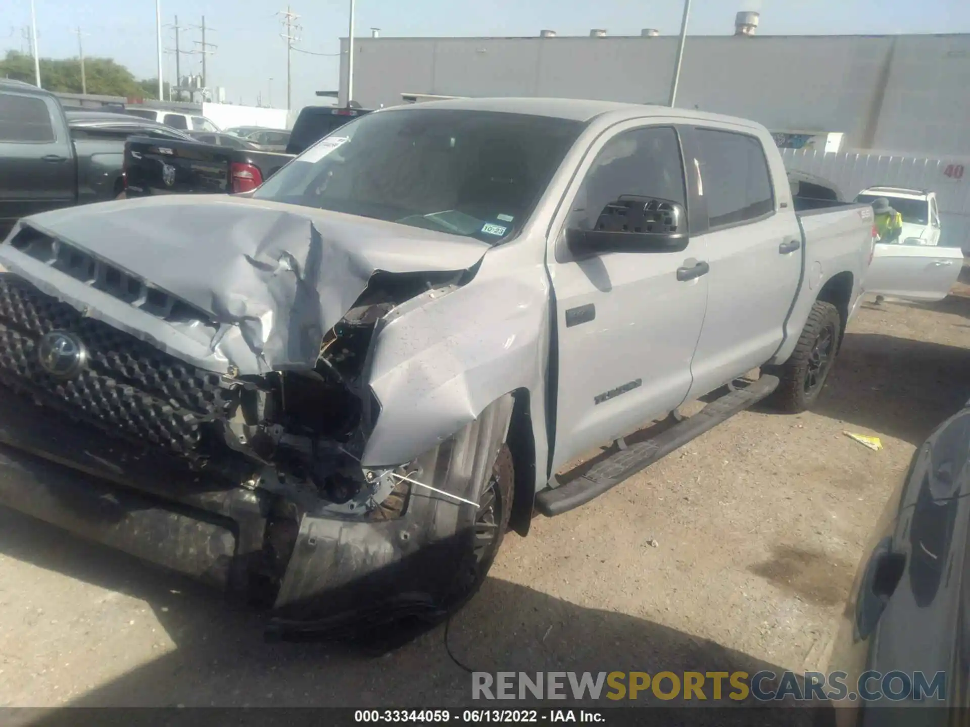 2 Photograph of a damaged car 5TFEY5F19MX299271 TOYOTA TUNDRA 2WD 2021