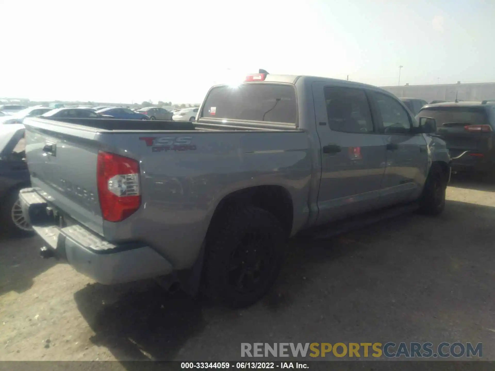 4 Фотография поврежденного автомобиля 5TFEY5F19MX299271 TOYOTA TUNDRA 2WD 2021