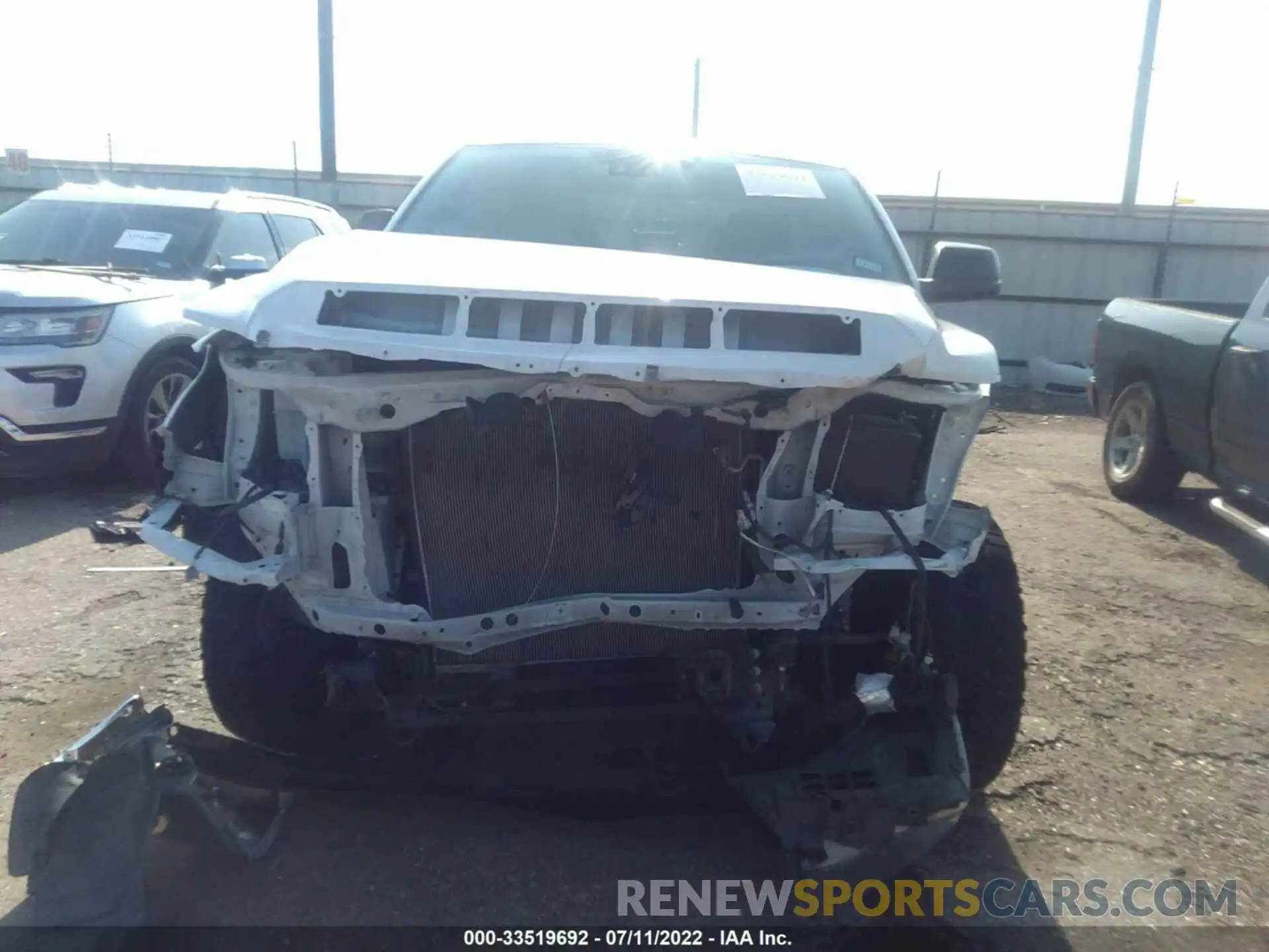 6 Photograph of a damaged car 5TFEY5F1XMX275402 TOYOTA TUNDRA 2WD 2021