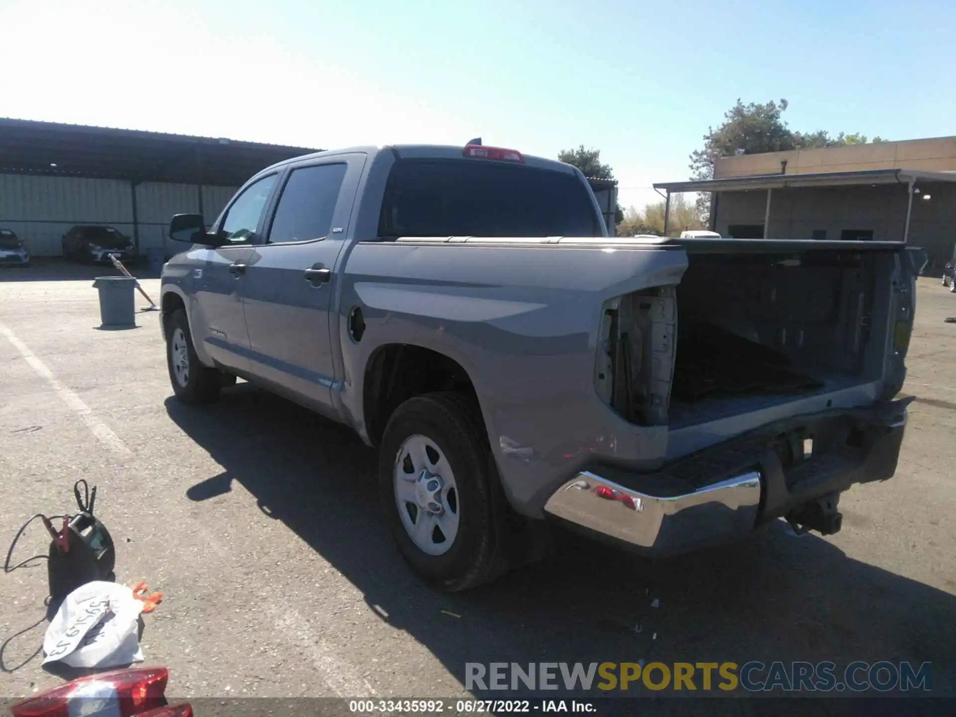 3 Photograph of a damaged car 5TFEY5F1XMX291454 TOYOTA TUNDRA 2WD 2021