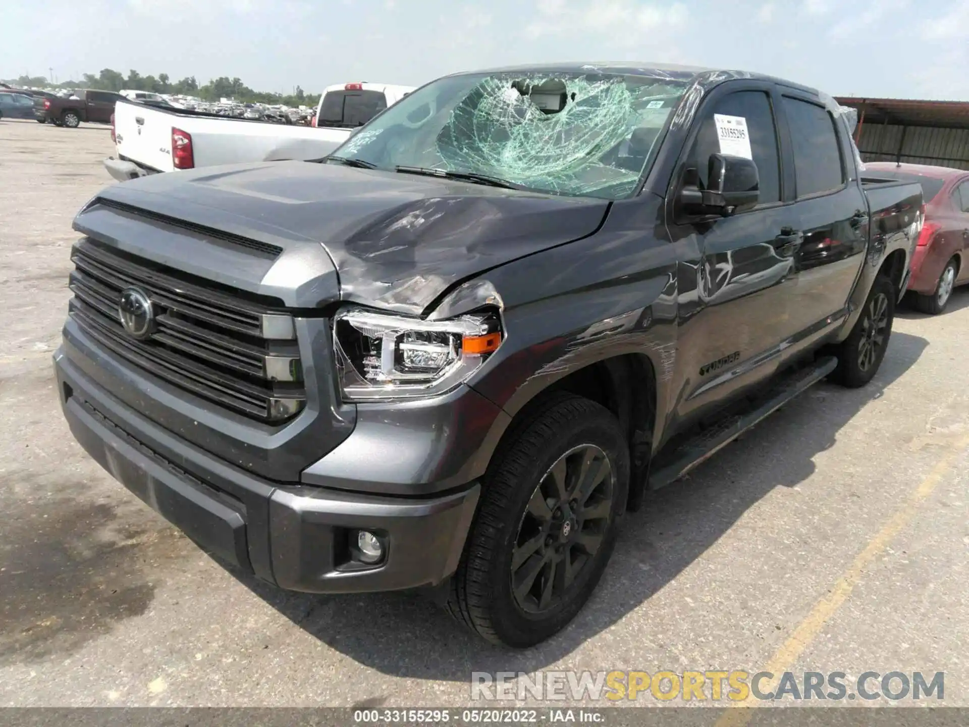 2 Photograph of a damaged car 5TFFY5F15MX293360 TOYOTA TUNDRA 2WD 2021