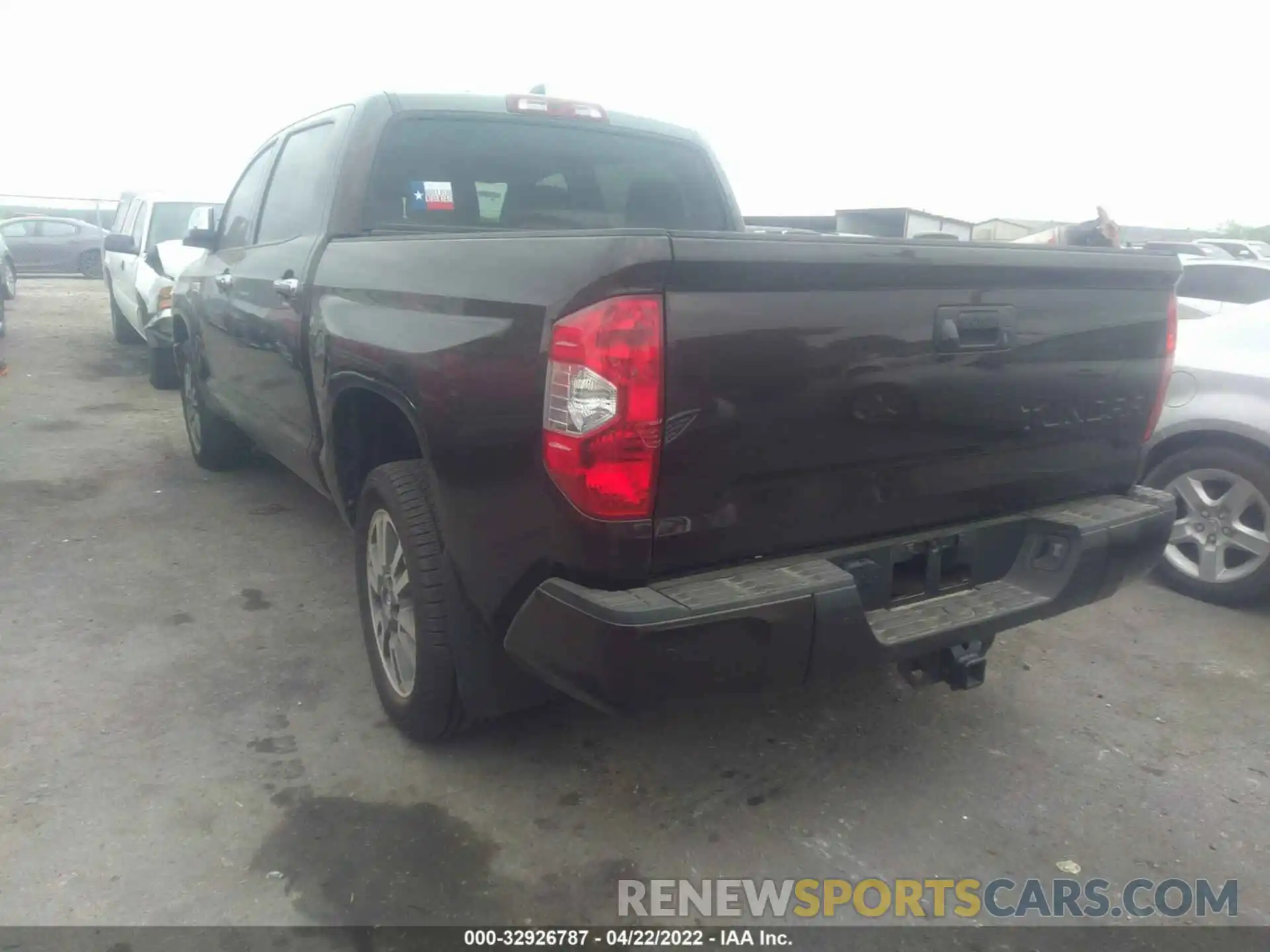 3 Photograph of a damaged car 5TFGY5F11MX294235 TOYOTA TUNDRA 2WD 2021