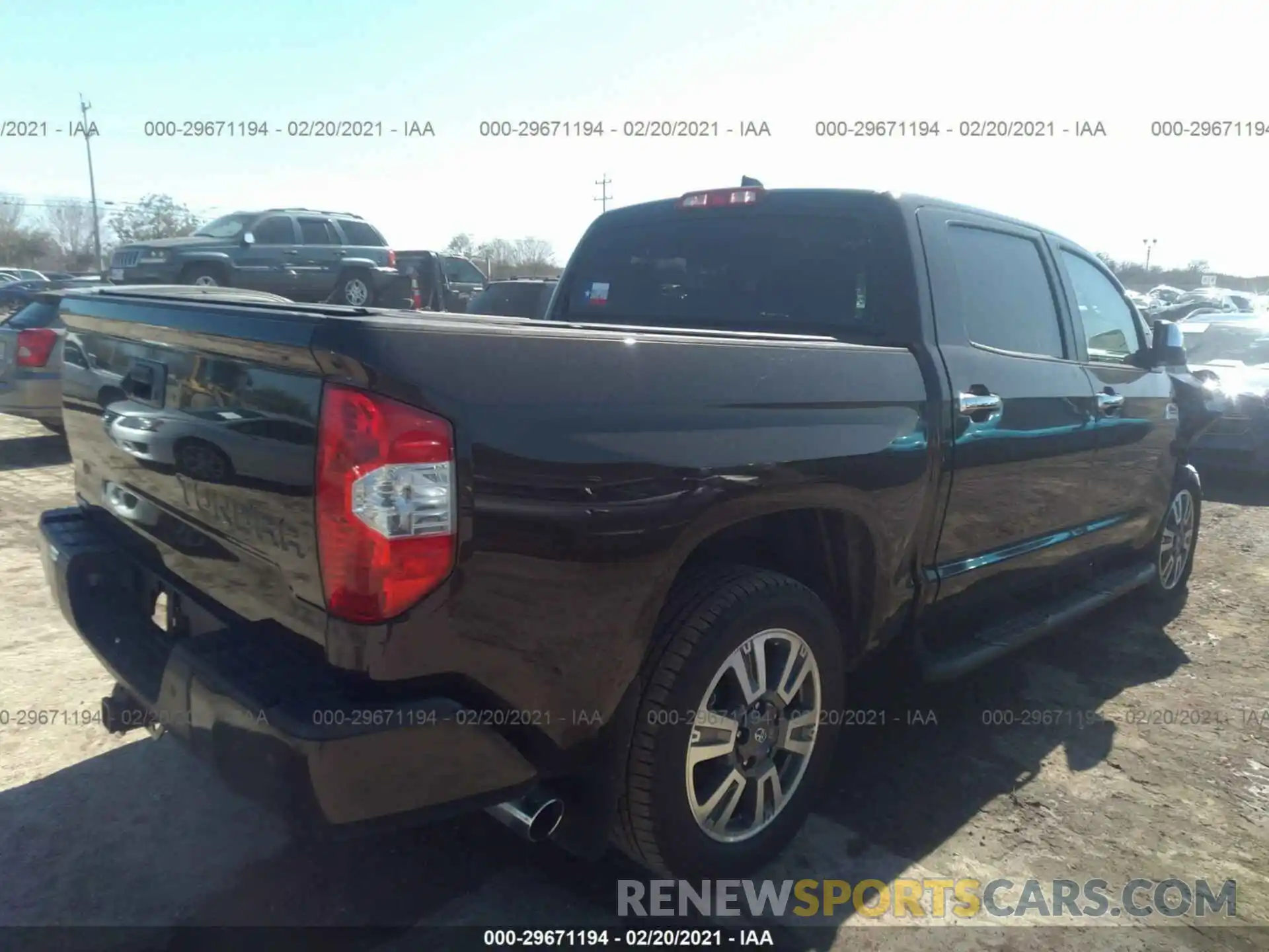 4 Photograph of a damaged car 5TFGY5F1XMX278275 TOYOTA TUNDRA 2WD 2021