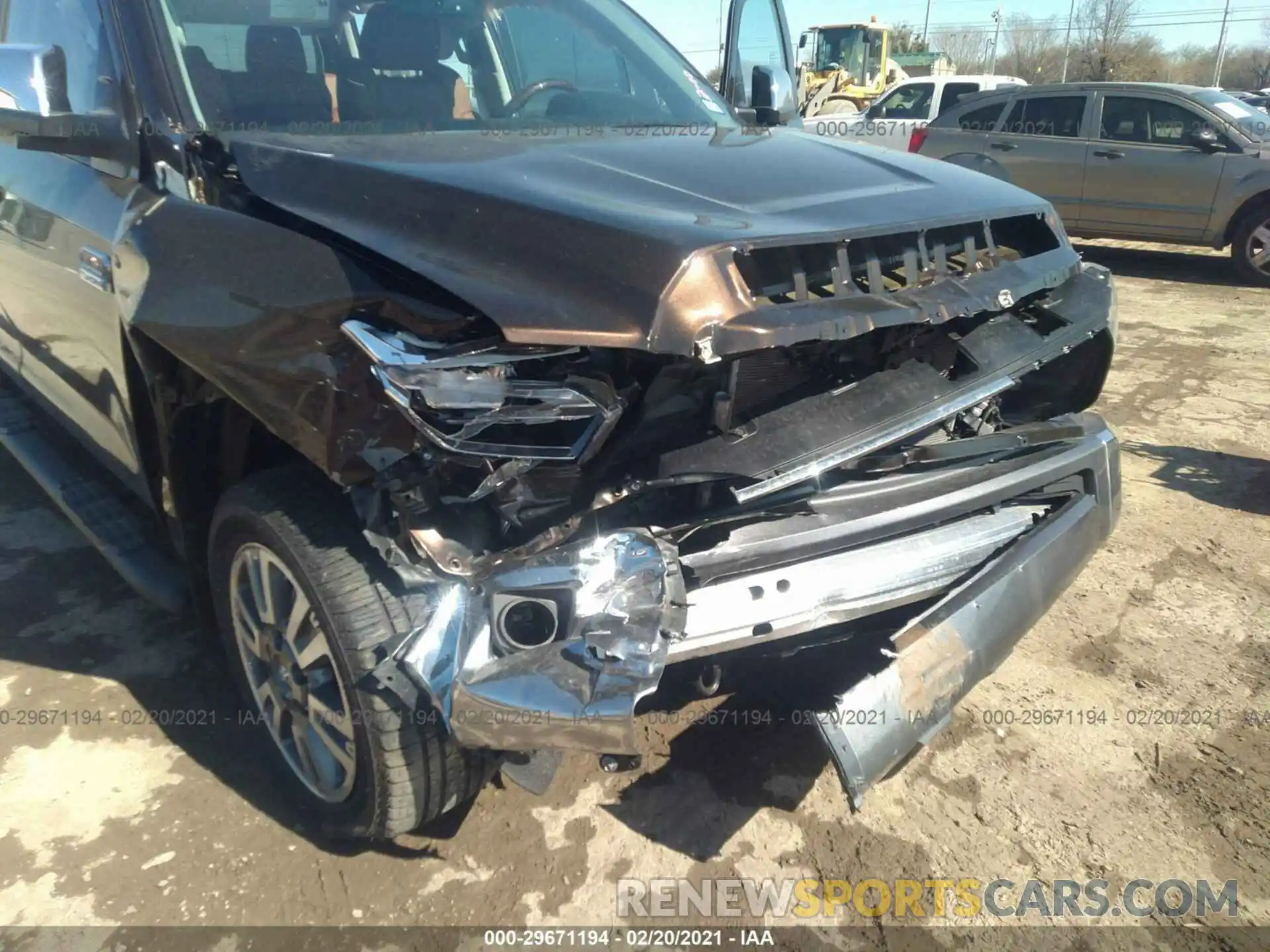 6 Photograph of a damaged car 5TFGY5F1XMX278275 TOYOTA TUNDRA 2WD 2021