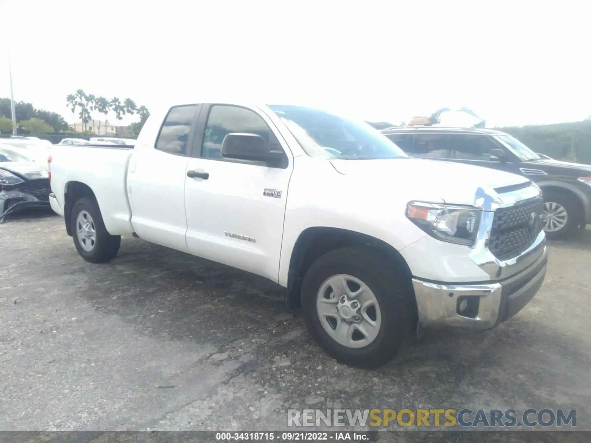 1 Photograph of a damaged car 5TFRY5F11MX300043 TOYOTA TUNDRA 2WD 2021