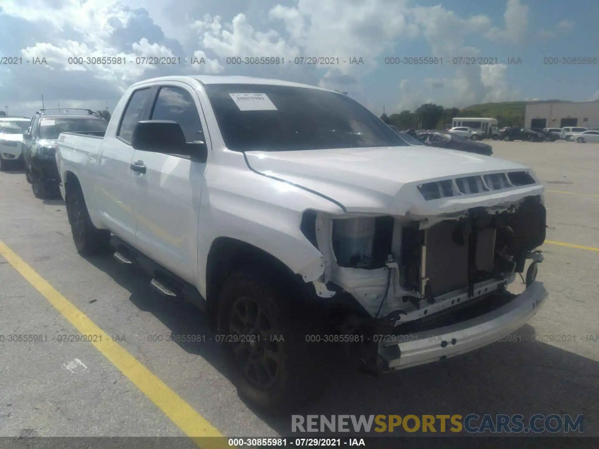 1 Photograph of a damaged car 5TFRY5F12MX280711 TOYOTA TUNDRA 2WD 2021