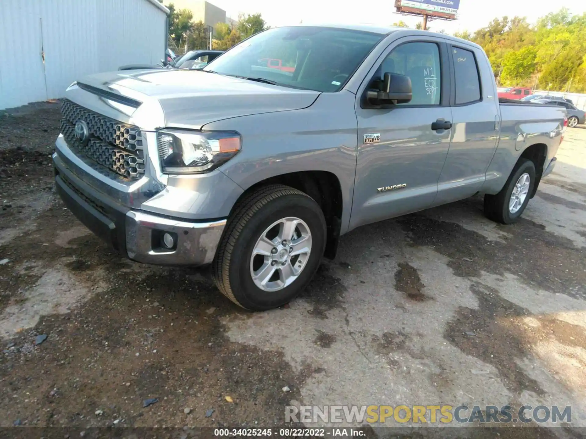 2 Photograph of a damaged car 5TFRY5F12MX286265 TOYOTA TUNDRA 2WD 2021