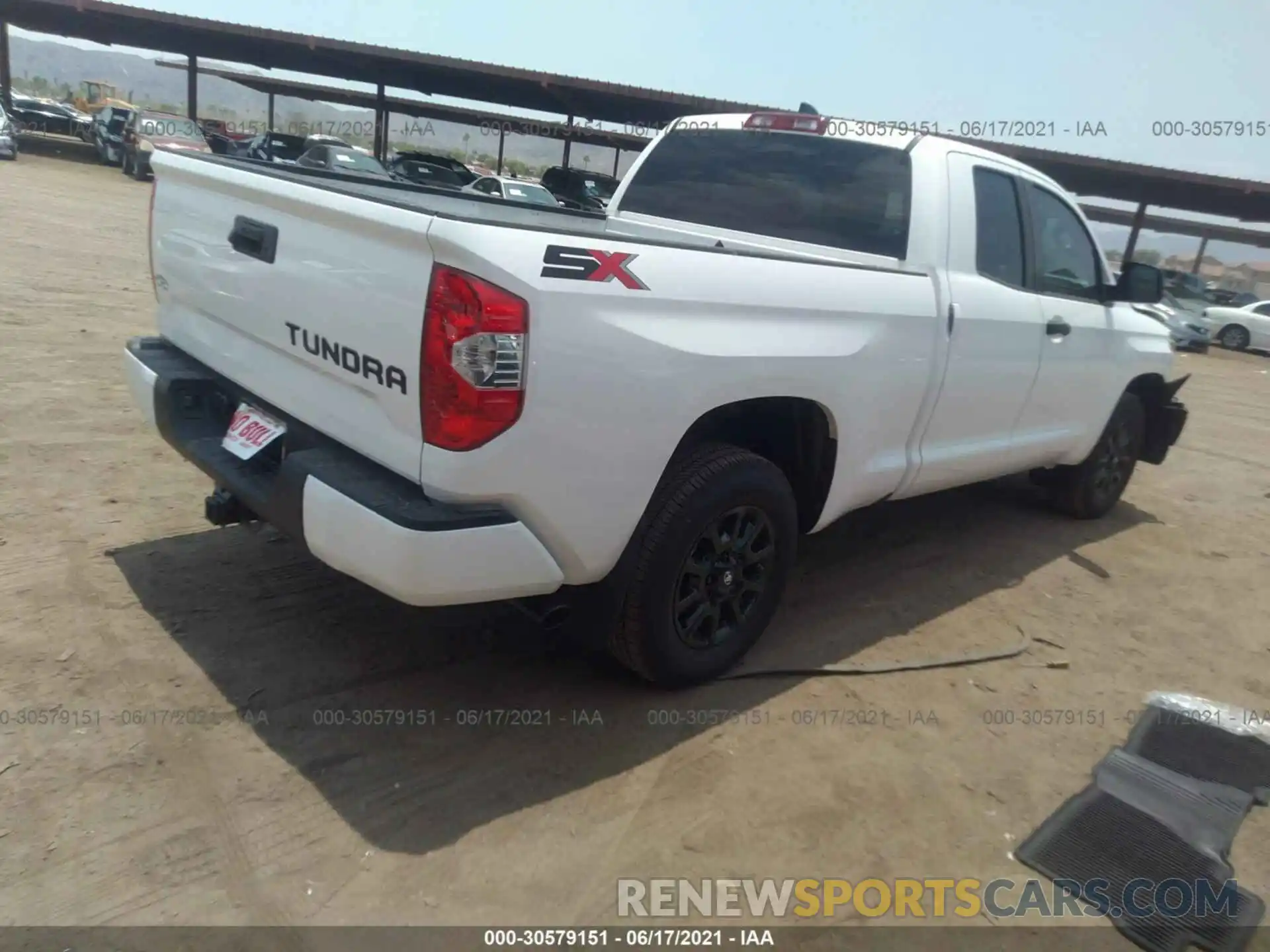 4 Photograph of a damaged car 5TFRY5F13MX281298 TOYOTA TUNDRA 2WD 2021