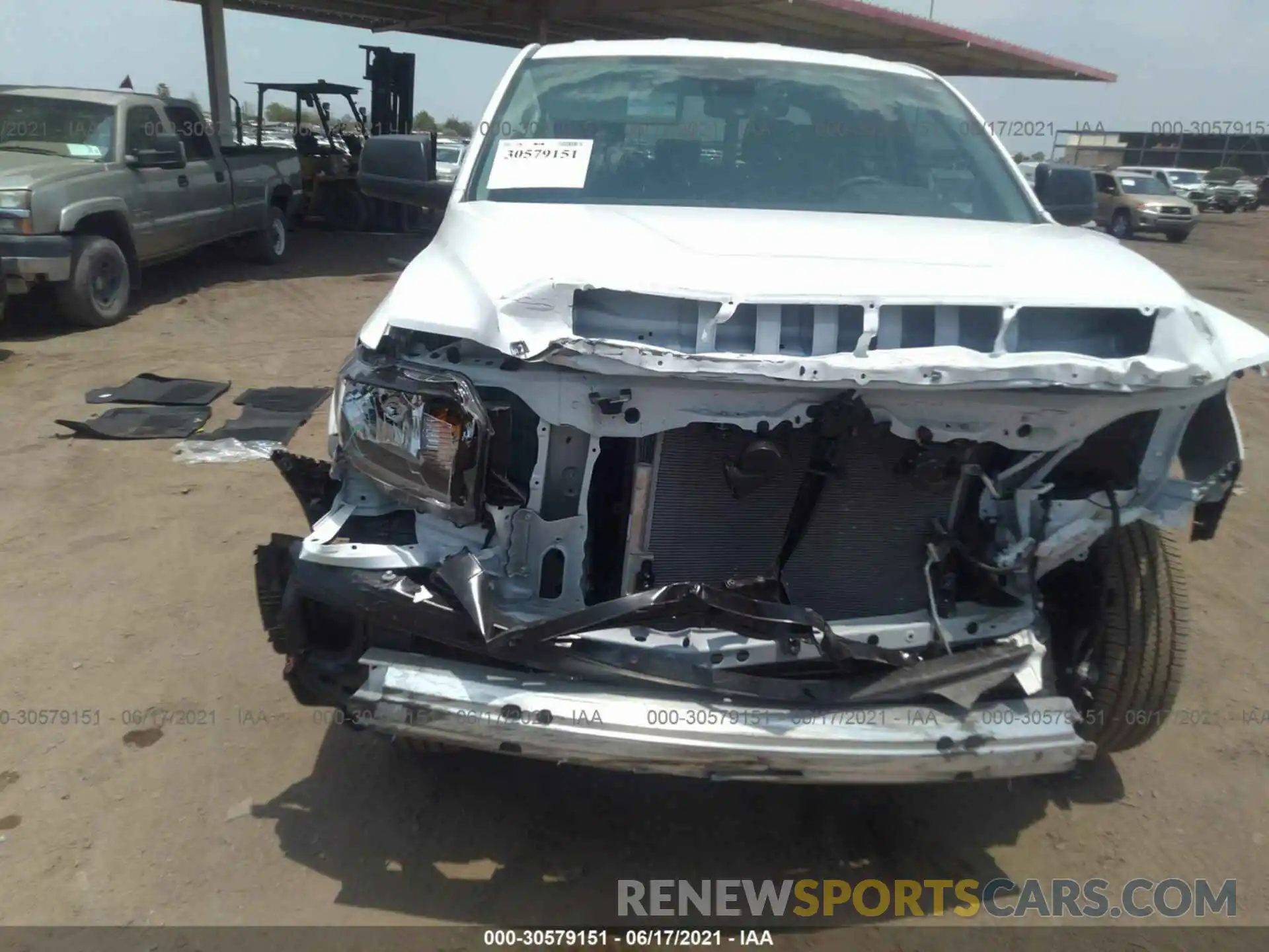 6 Photograph of a damaged car 5TFRY5F13MX281298 TOYOTA TUNDRA 2WD 2021