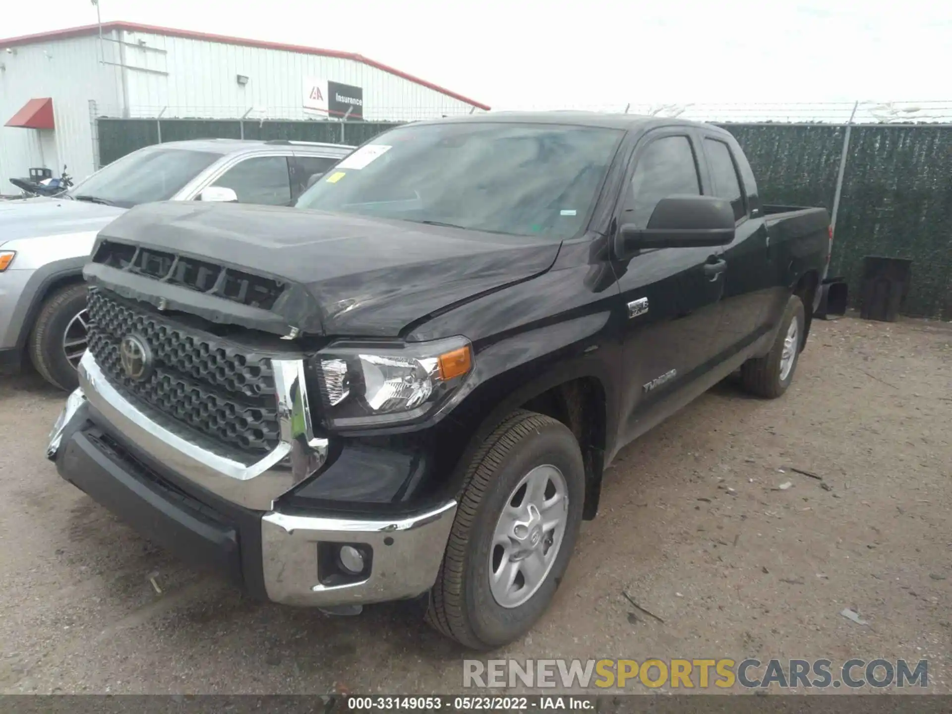 2 Photograph of a damaged car 5TFRY5F13MX296626 TOYOTA TUNDRA 2WD 2021