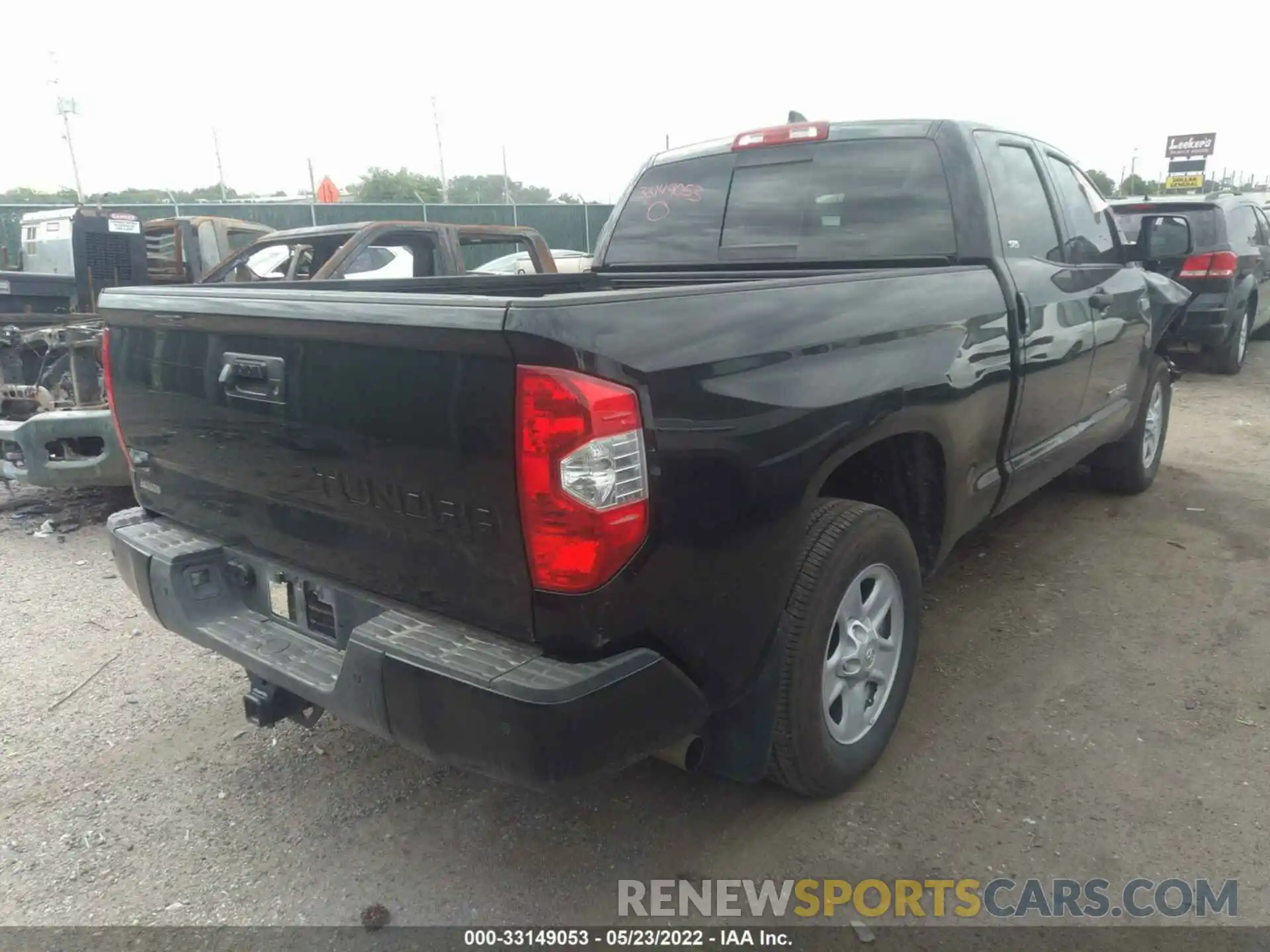 4 Фотография поврежденного автомобиля 5TFRY5F13MX296626 TOYOTA TUNDRA 2WD 2021