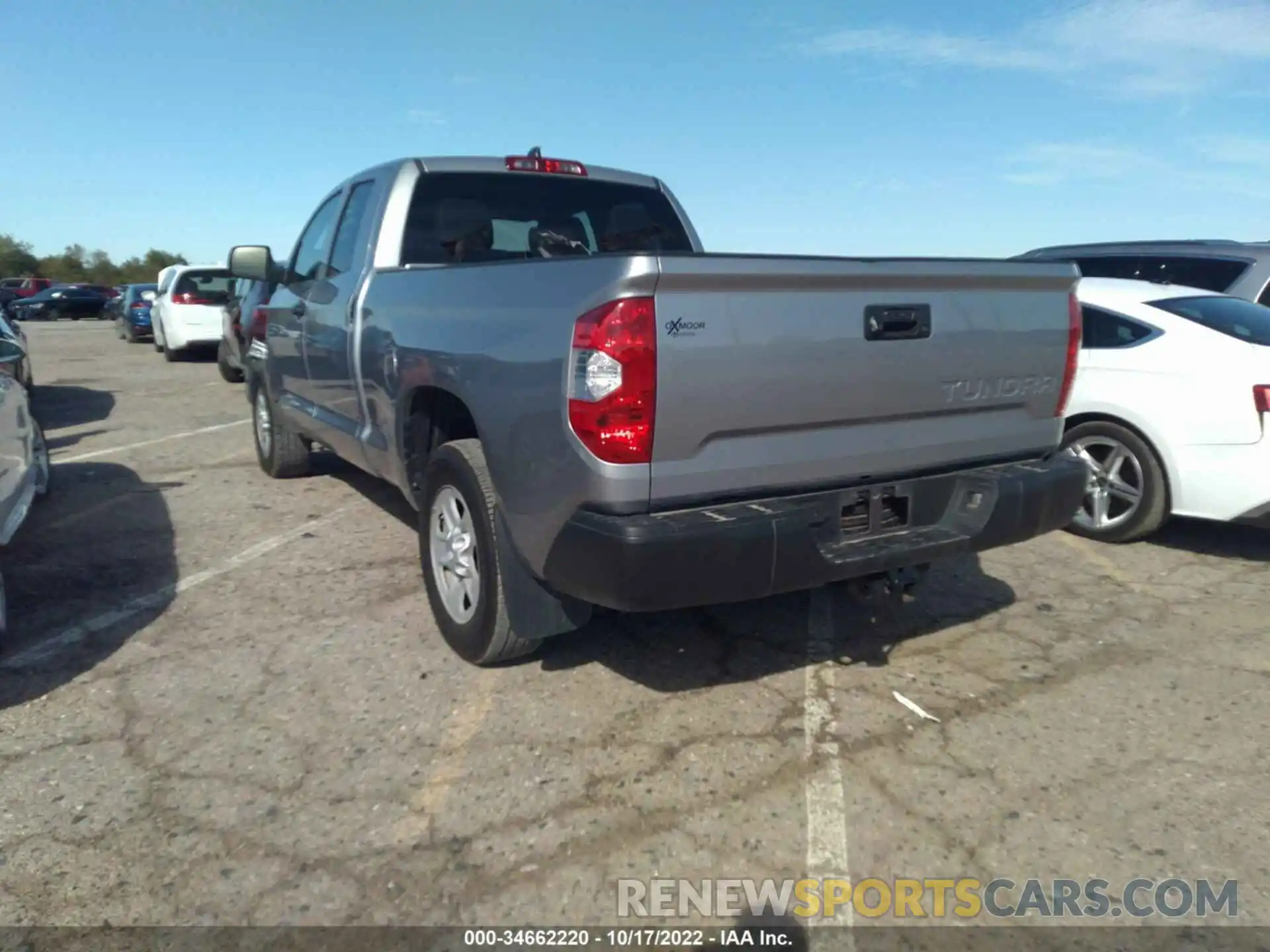 3 Photograph of a damaged car 5TFRY5F14MX291404 TOYOTA TUNDRA 2WD 2021