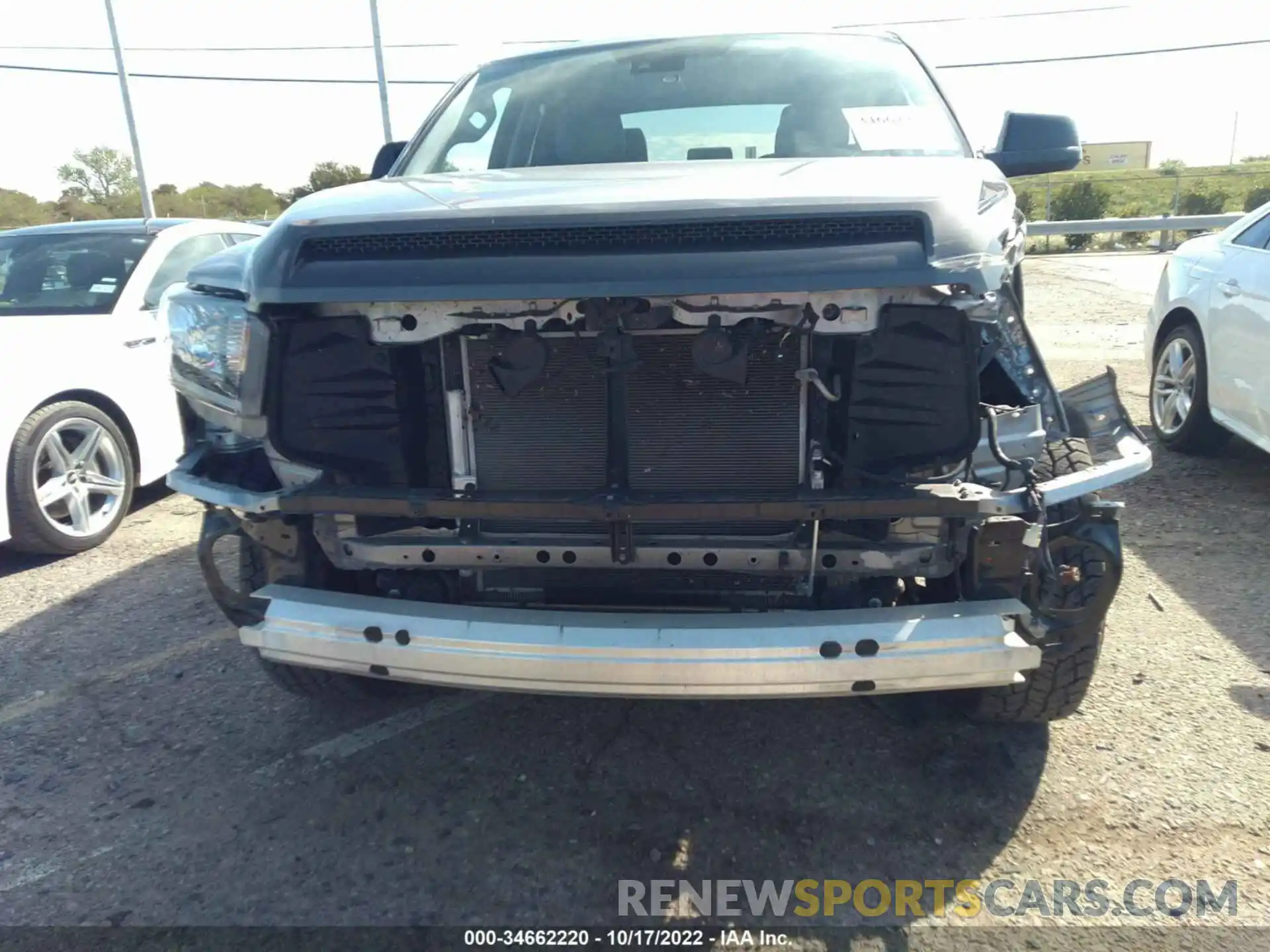 6 Photograph of a damaged car 5TFRY5F14MX291404 TOYOTA TUNDRA 2WD 2021