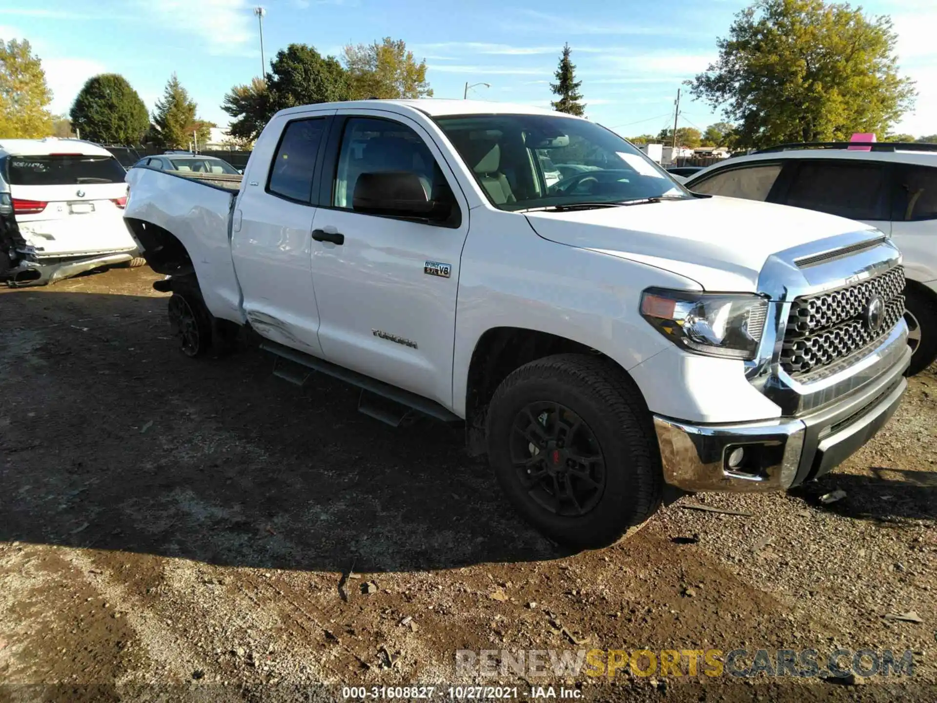 1 Photograph of a damaged car 5TFRY5F16MX293994 TOYOTA TUNDRA 2WD 2021