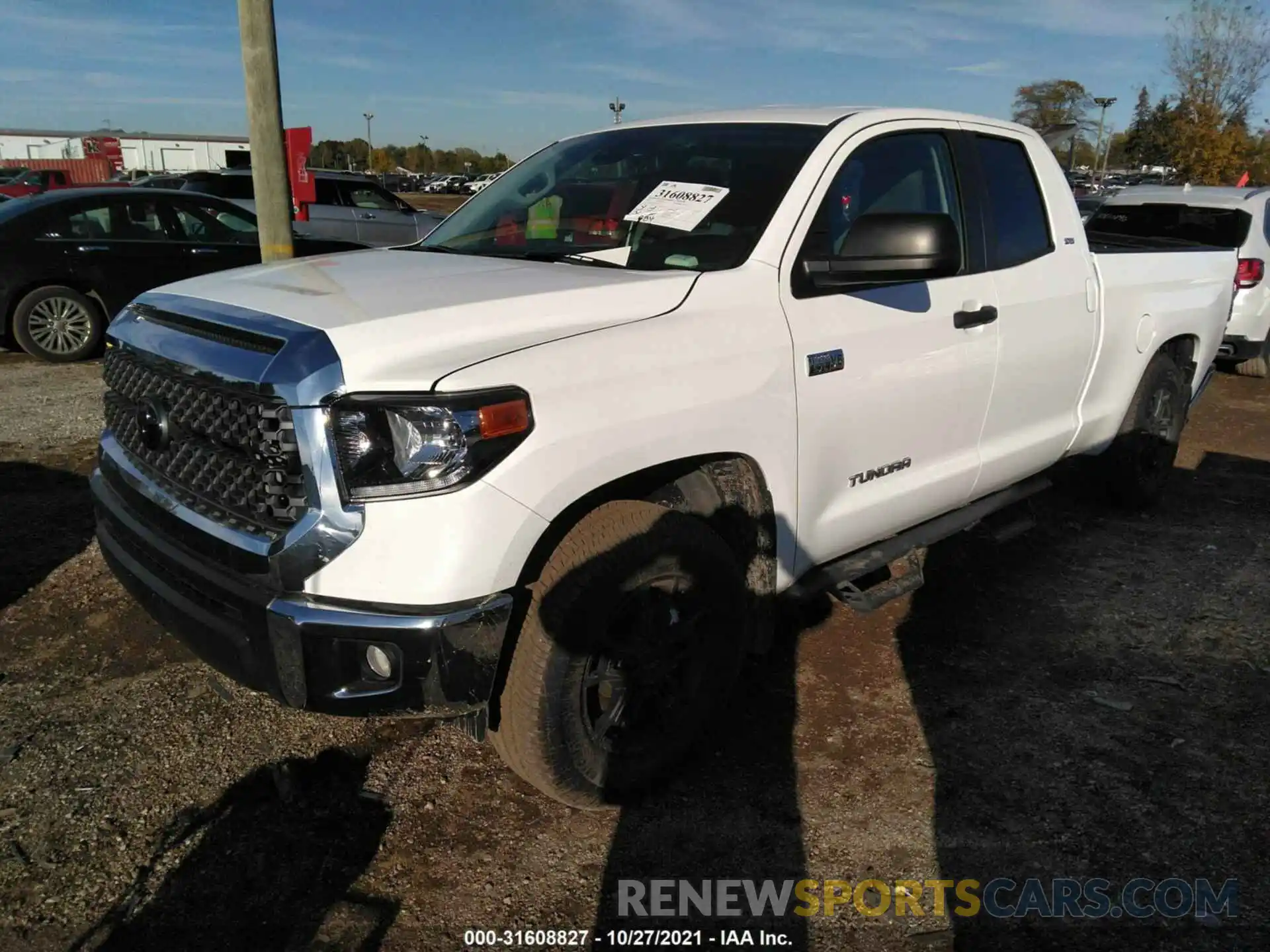 2 Photograph of a damaged car 5TFRY5F16MX293994 TOYOTA TUNDRA 2WD 2021