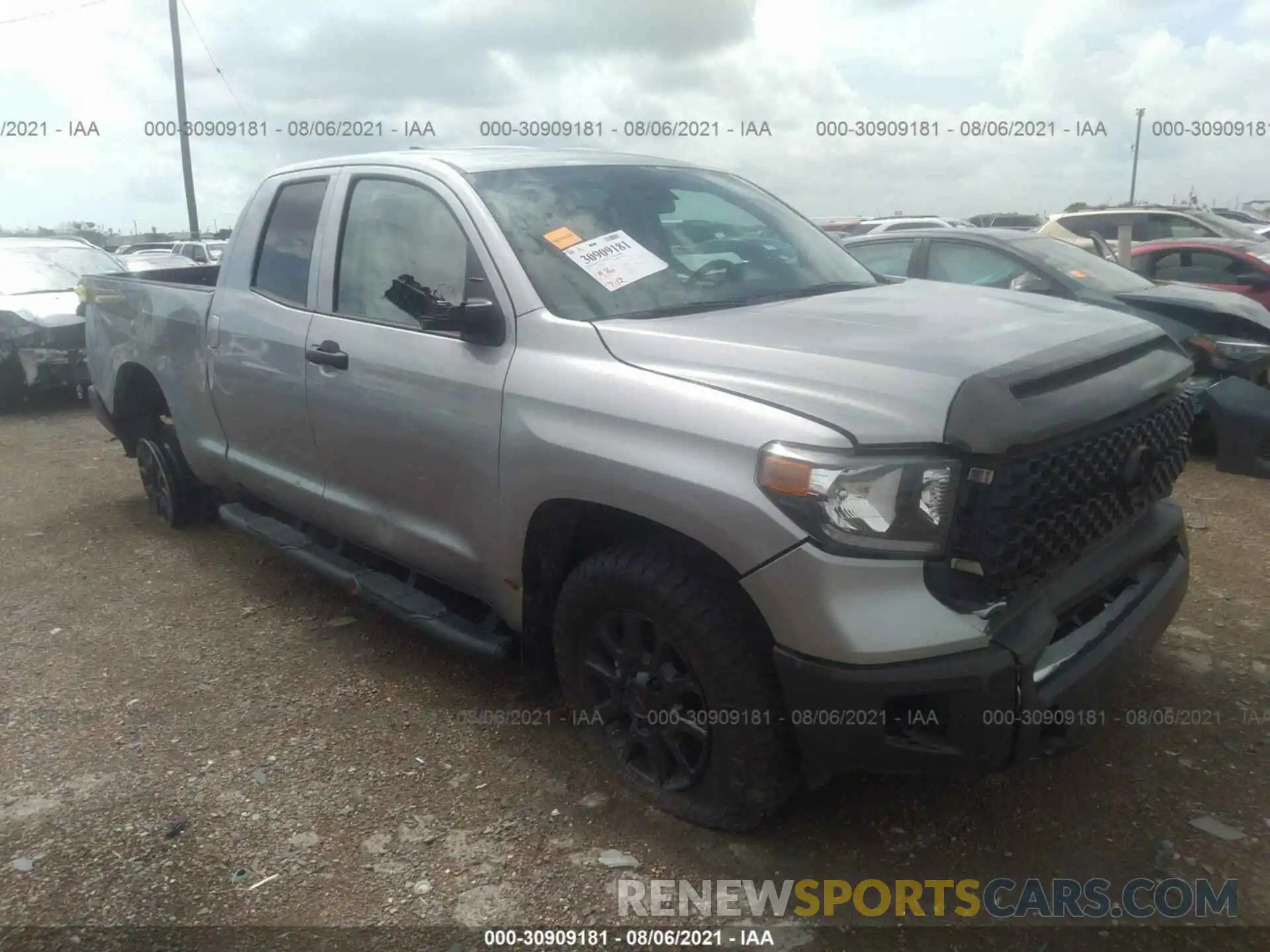 1 Photograph of a damaged car 5TFRY5F17MX273902 TOYOTA TUNDRA 2WD 2021