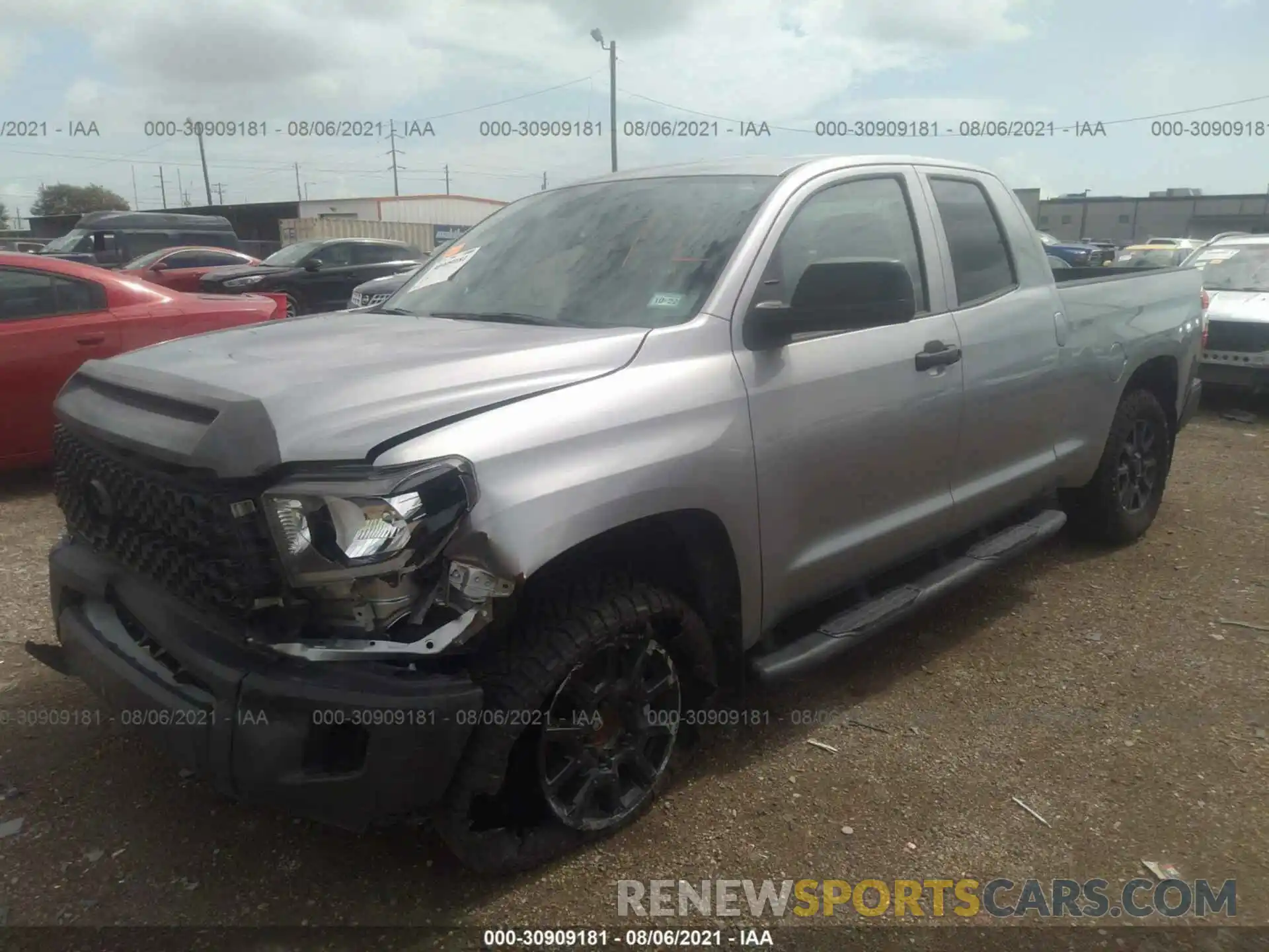 2 Photograph of a damaged car 5TFRY5F17MX273902 TOYOTA TUNDRA 2WD 2021