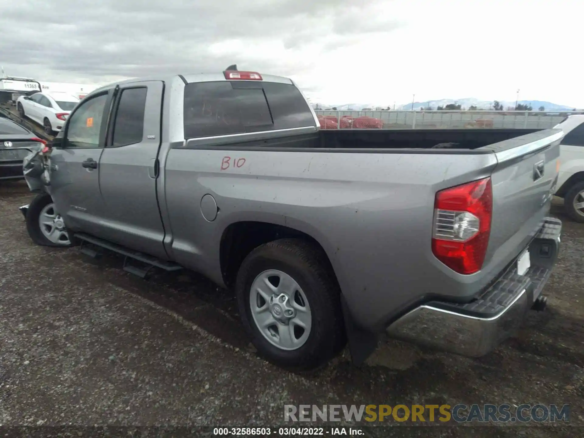 3 Photograph of a damaged car 5TFRY5F17MX296709 TOYOTA TUNDRA 2WD 2021