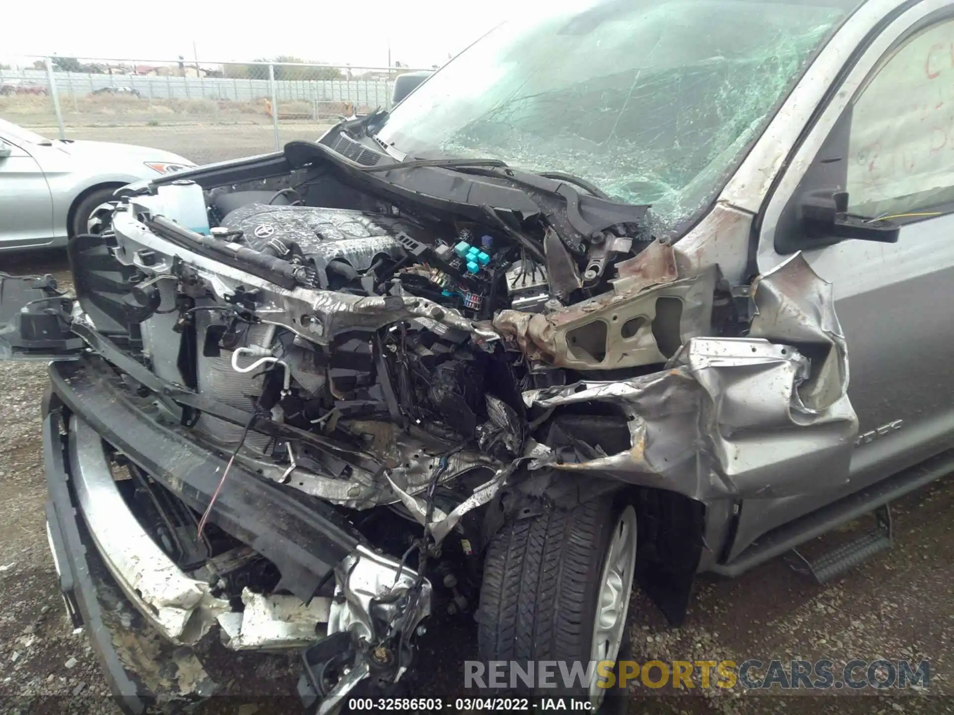 6 Photograph of a damaged car 5TFRY5F17MX296709 TOYOTA TUNDRA 2WD 2021