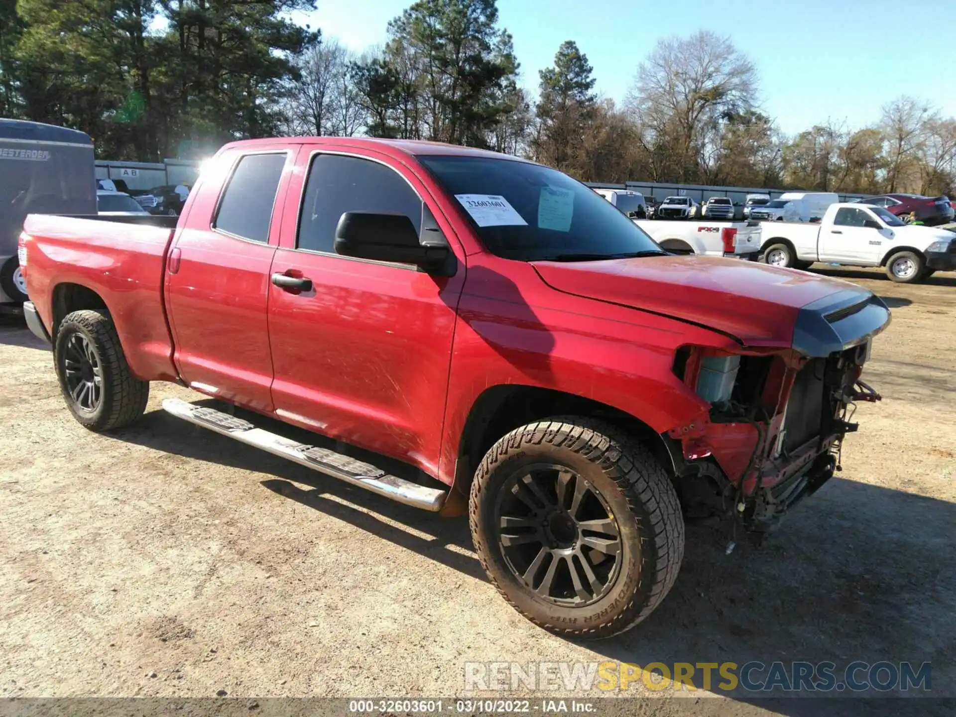 1 Photograph of a damaged car 5TFRY5F18MX274248 TOYOTA TUNDRA 2WD 2021