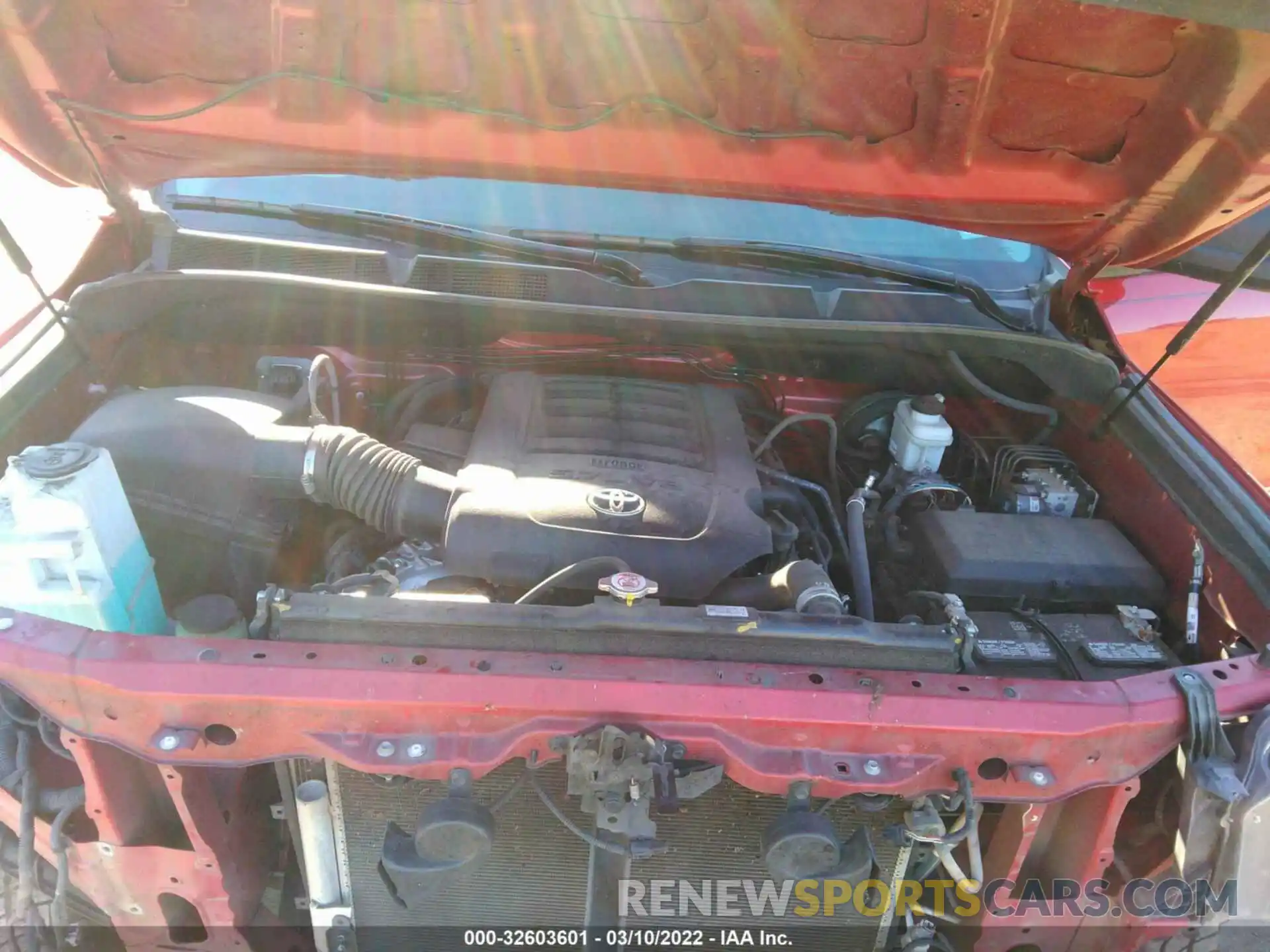 10 Photograph of a damaged car 5TFRY5F18MX274248 TOYOTA TUNDRA 2WD 2021