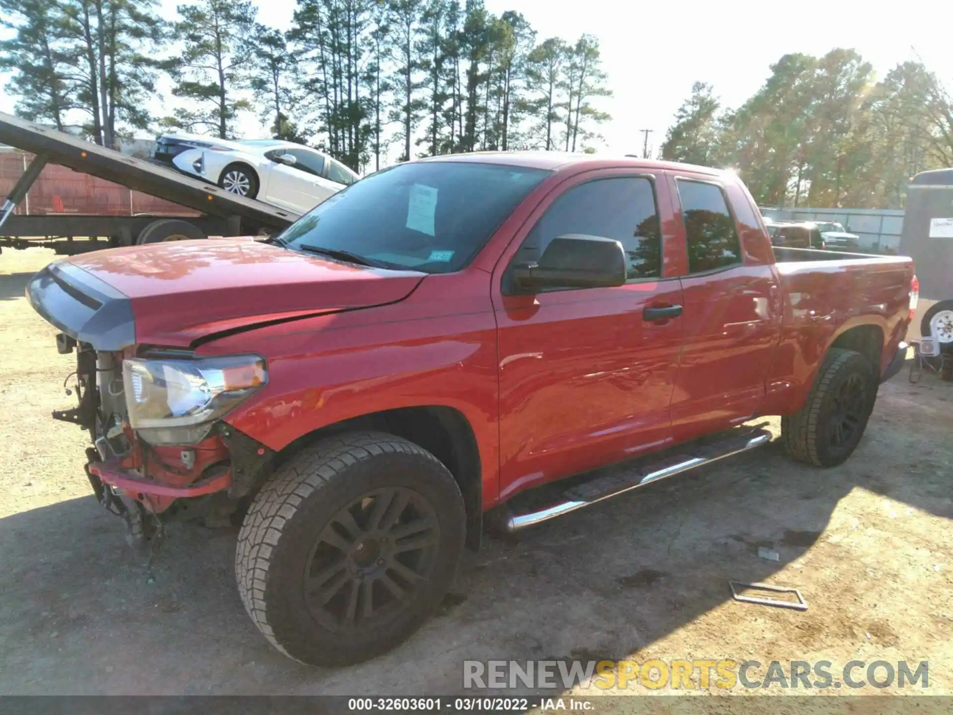 2 Photograph of a damaged car 5TFRY5F18MX274248 TOYOTA TUNDRA 2WD 2021