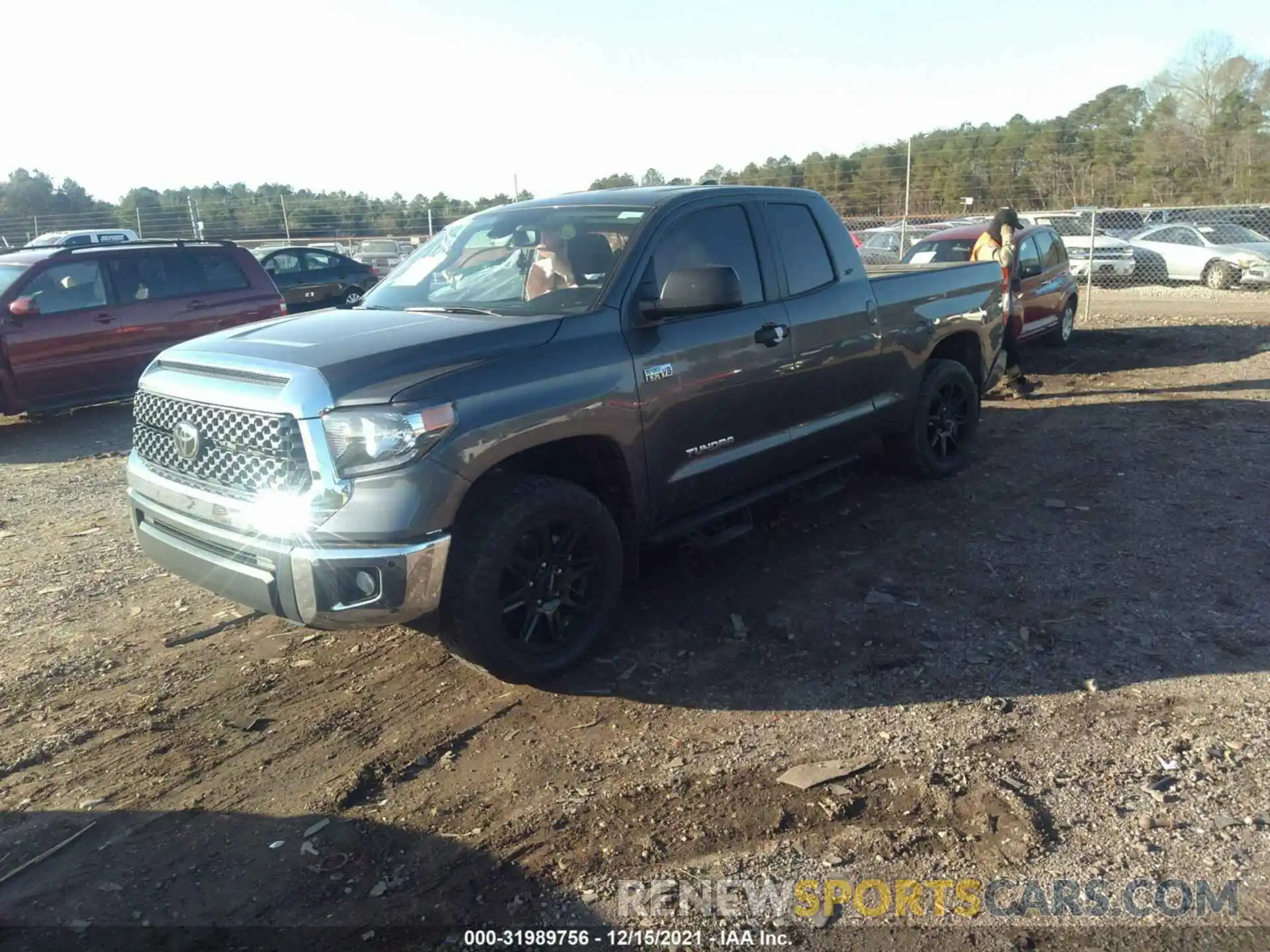 2 Photograph of a damaged car 5TFRY5F18MX290157 TOYOTA TUNDRA 2WD 2021