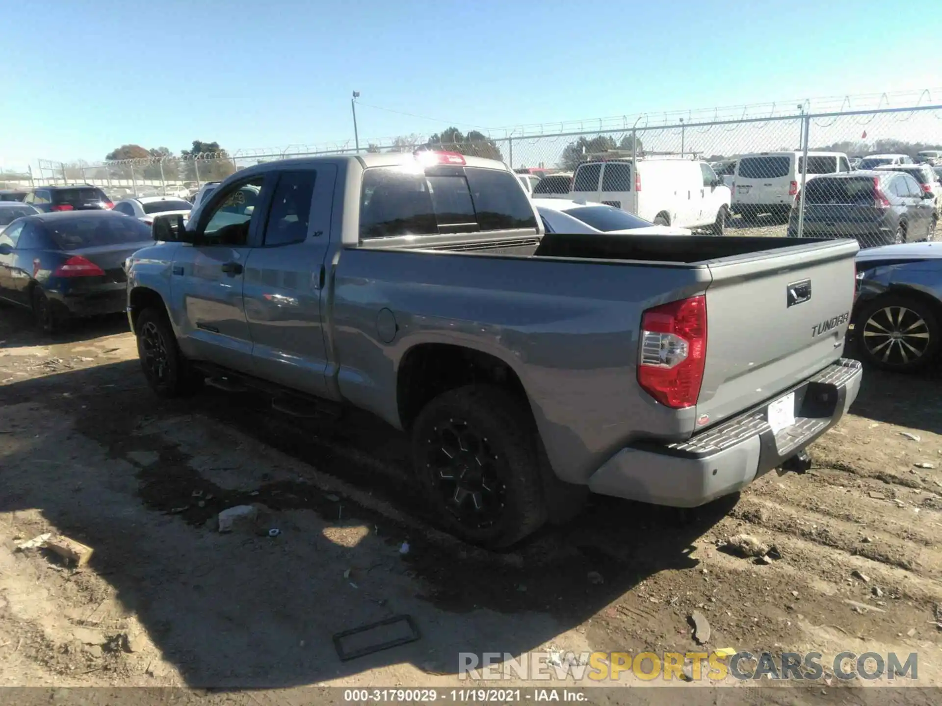 3 Photograph of a damaged car 5TFRY5F19MX293035 TOYOTA TUNDRA 2WD 2021