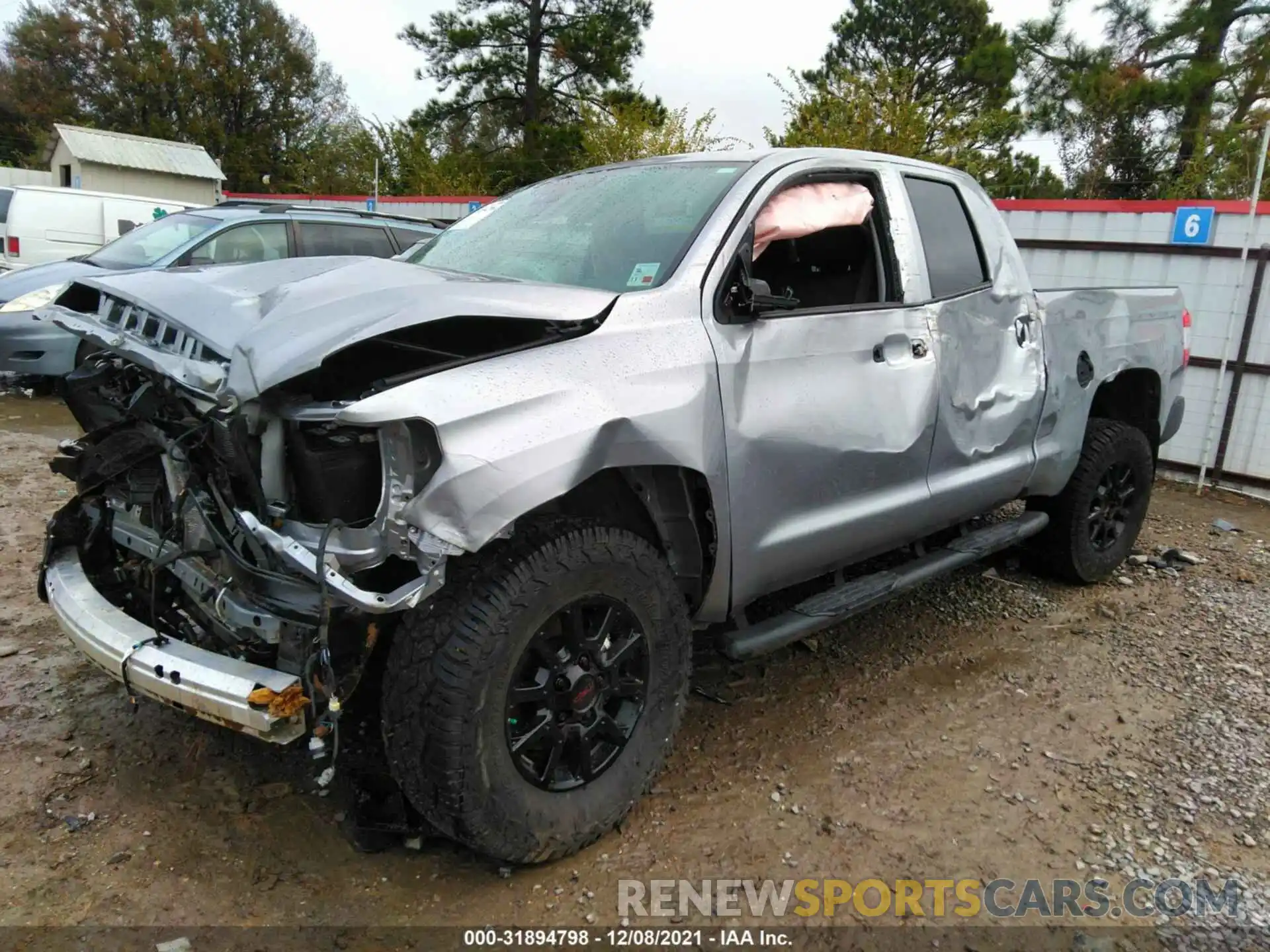 2 Photograph of a damaged car 5TFRY5F1XMX277457 TOYOTA TUNDRA 2WD 2021