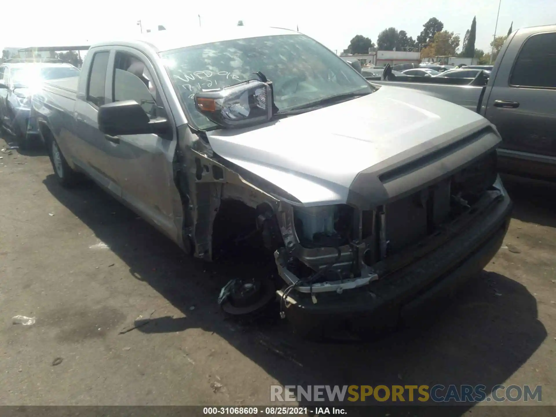 1 Photograph of a damaged car 5TFTY5F13MX011896 TOYOTA TUNDRA 2WD 2021