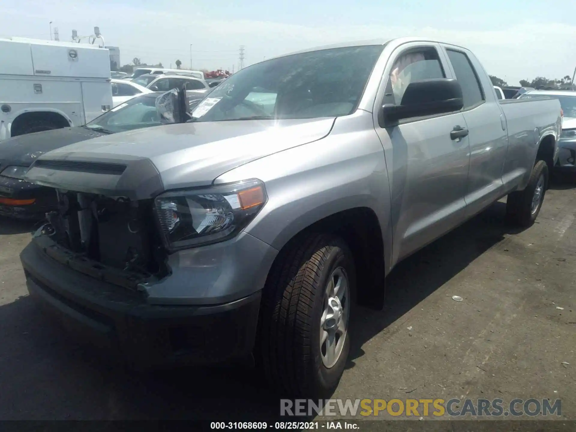 2 Photograph of a damaged car 5TFTY5F13MX011896 TOYOTA TUNDRA 2WD 2021