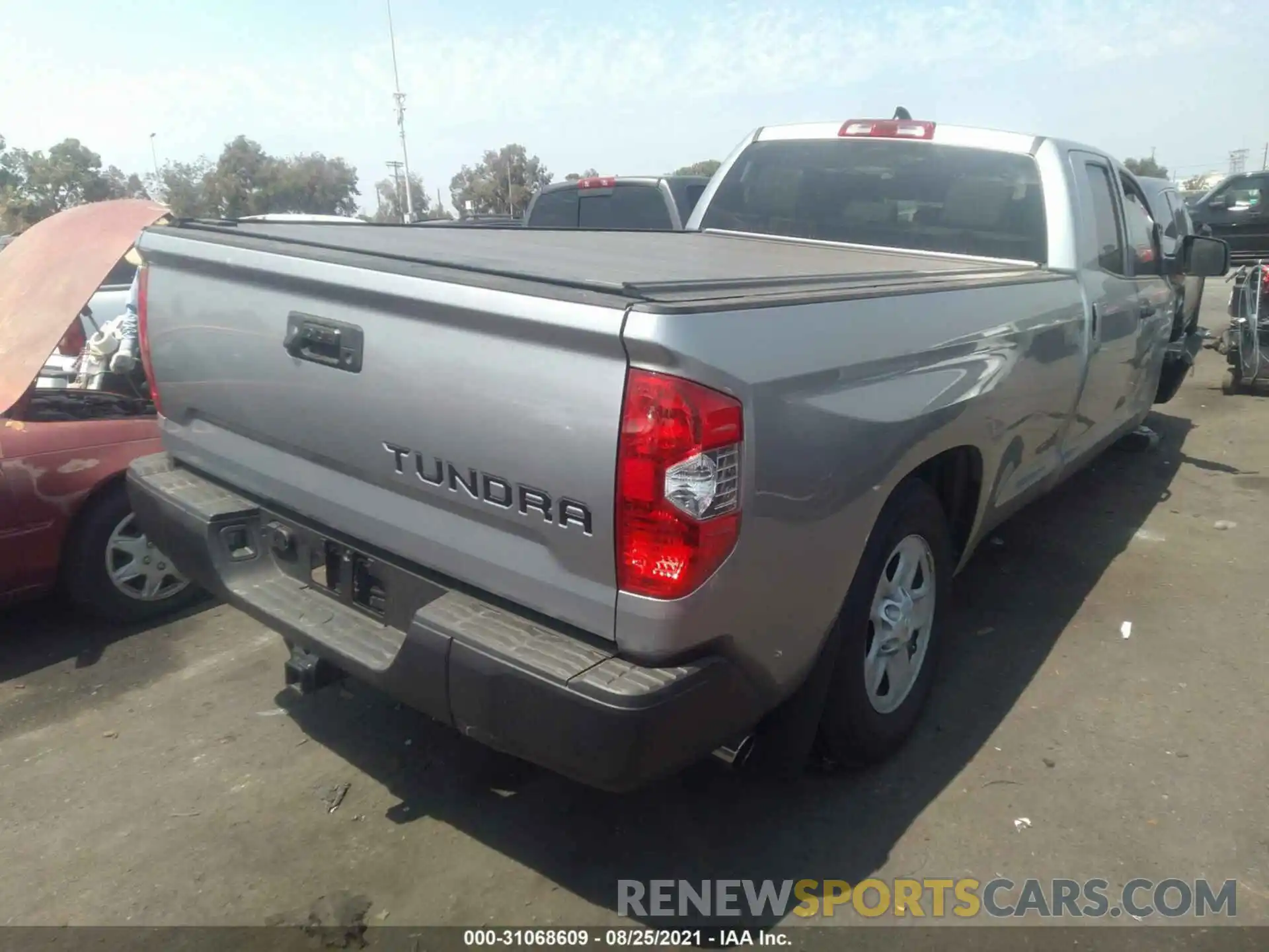 4 Photograph of a damaged car 5TFTY5F13MX011896 TOYOTA TUNDRA 2WD 2021