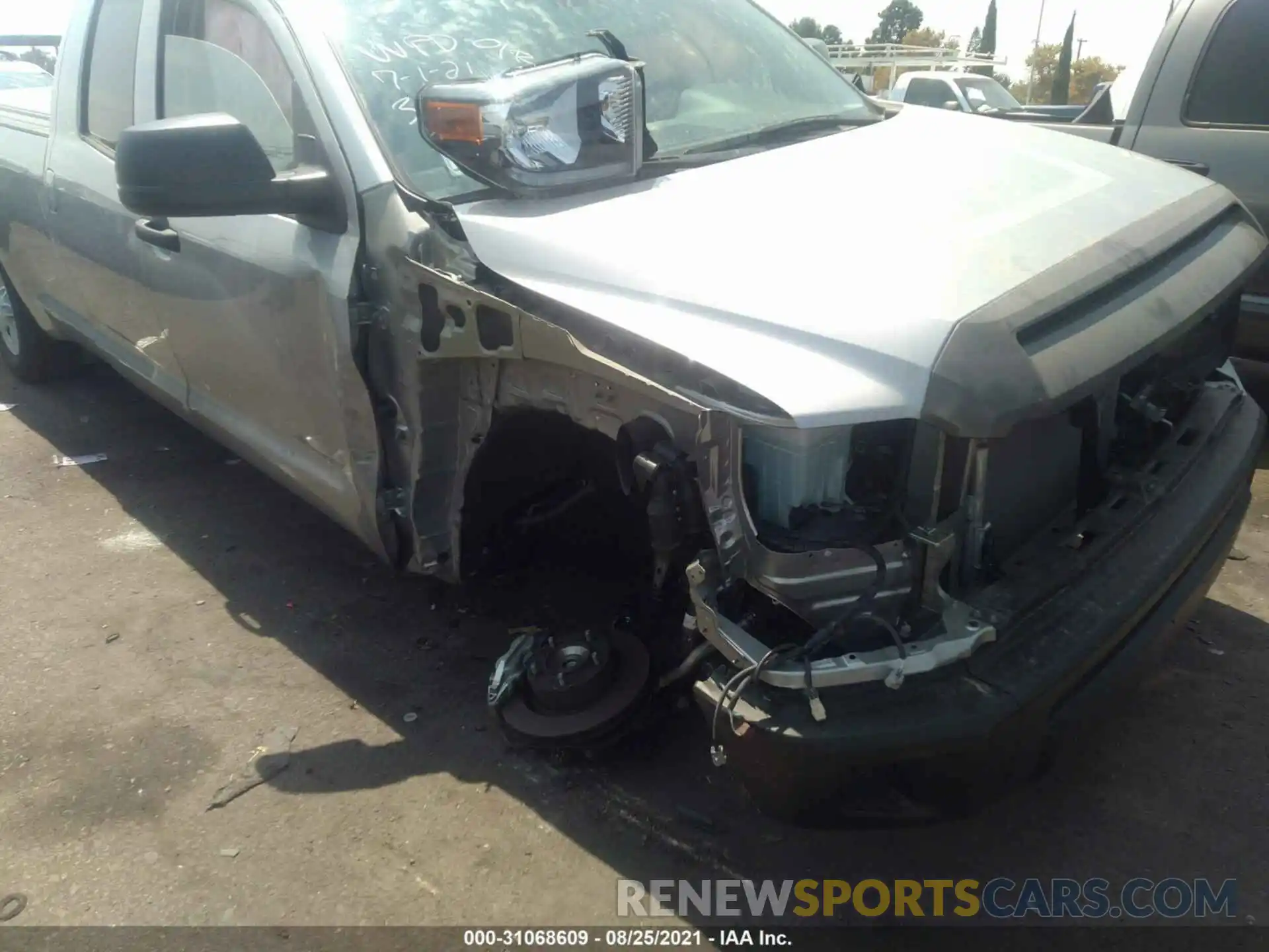 6 Photograph of a damaged car 5TFTY5F13MX011896 TOYOTA TUNDRA 2WD 2021