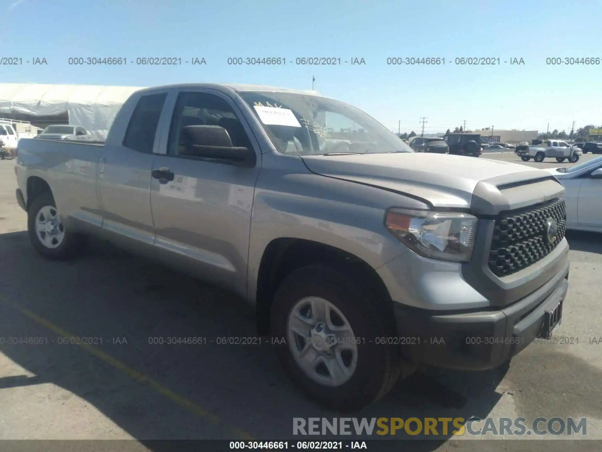 1 Photograph of a damaged car 5TFTY5F14MX011924 TOYOTA TUNDRA 2WD 2021