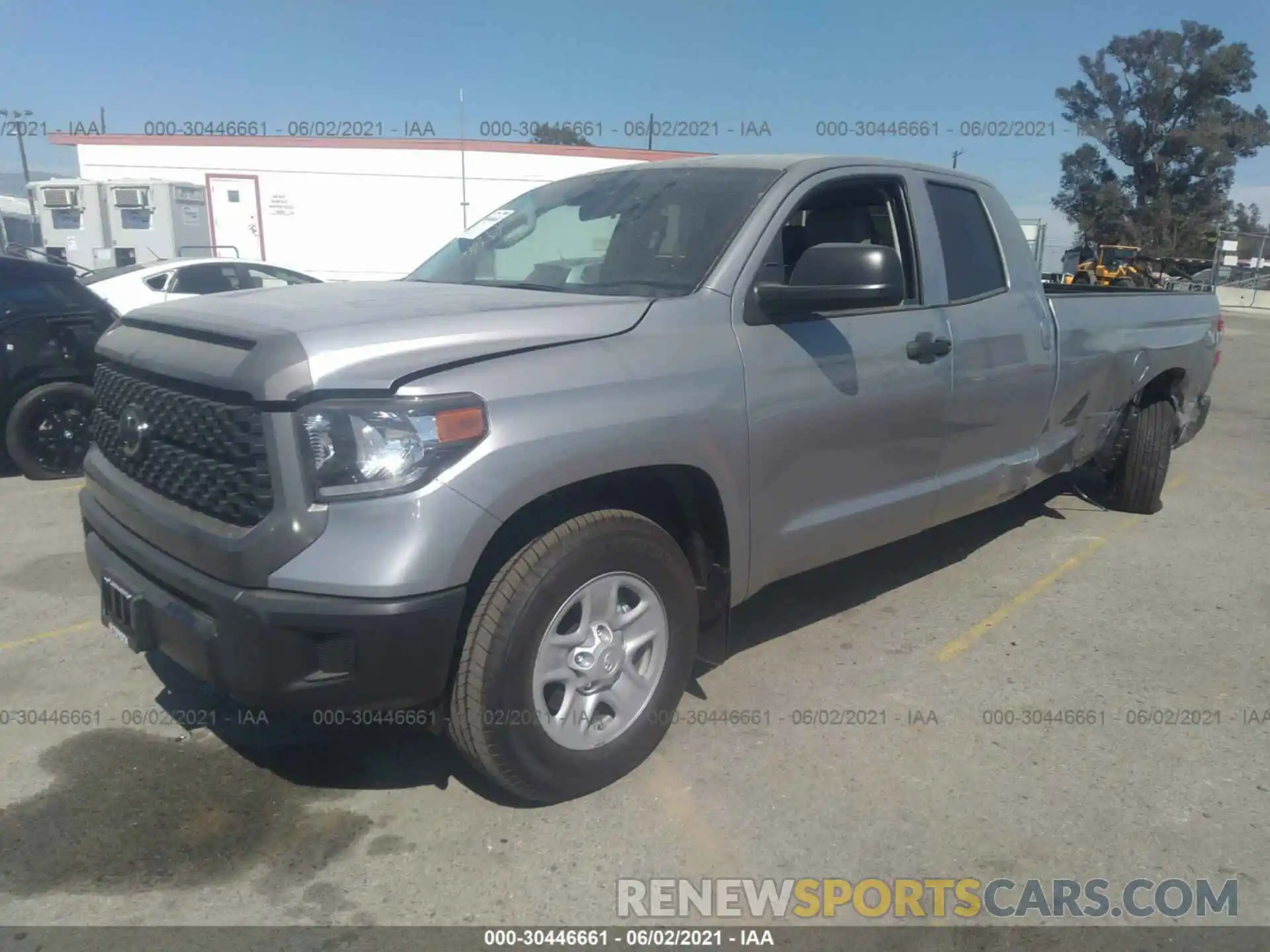 2 Photograph of a damaged car 5TFTY5F14MX011924 TOYOTA TUNDRA 2WD 2021