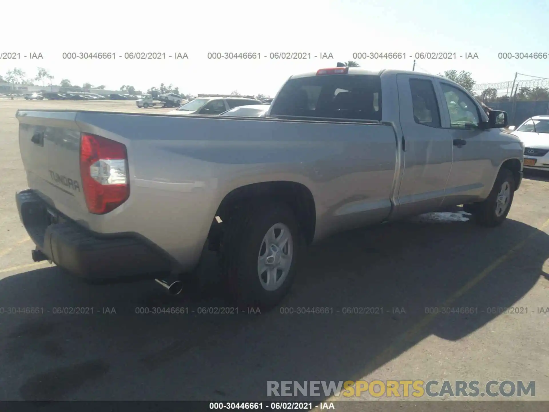 4 Photograph of a damaged car 5TFTY5F14MX011924 TOYOTA TUNDRA 2WD 2021